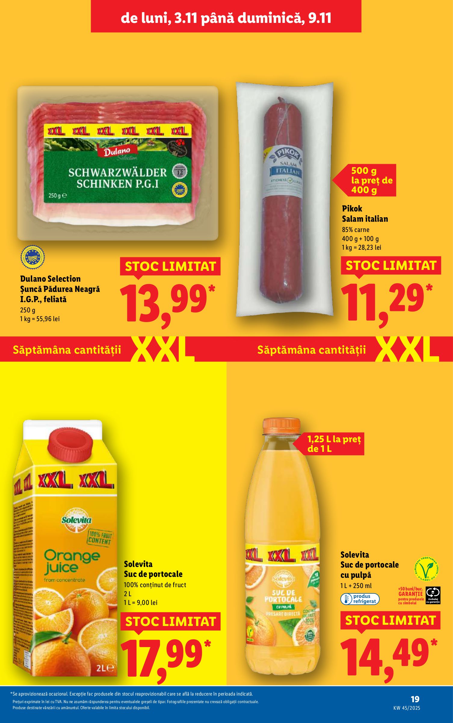 lidl - Catalog Lidl online – oferte valabile din 03.11. - page: 19 lidl - Catalog Lidl online – oferte valabile din 03.11. - page: 19
