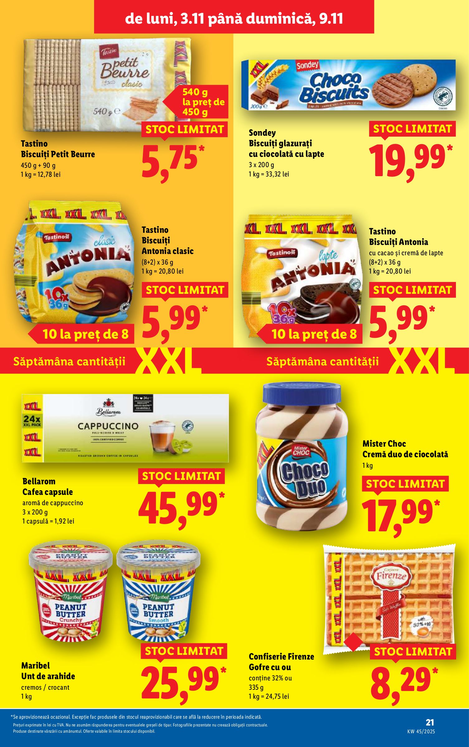lidl - Catalog Lidl online – oferte valabile din 03.11. - page: 21 lidl - Catalog Lidl online – oferte valabile din 03.11. - page: 21