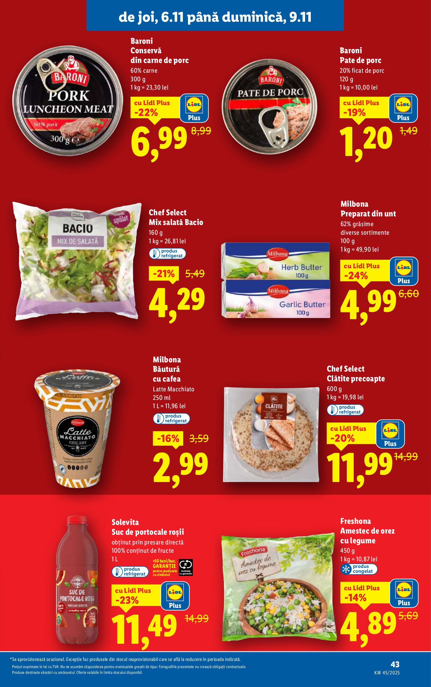 lidl - Catalog Lidl online – oferte valabile din 03.11. - page: 43 lidl - Catalog Lidl online – oferte valabile din 03.11. - page: 43