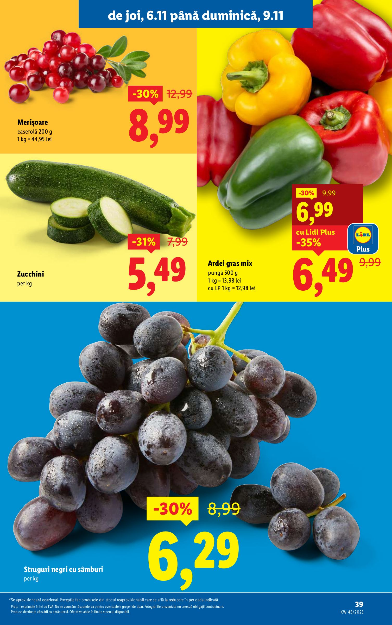 lidl - Catalog Lidl online – oferte valabile din 03.11. - page: 39 lidl - Catalog Lidl online – oferte valabile din 03.11. - page: 39