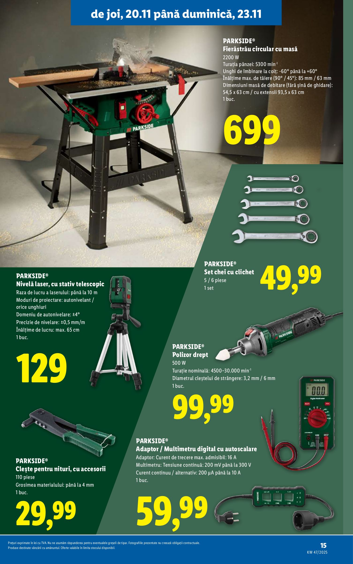 lidl - Catalog Lidl - Non Food online – oferte valabile din 17.11. - page: 15