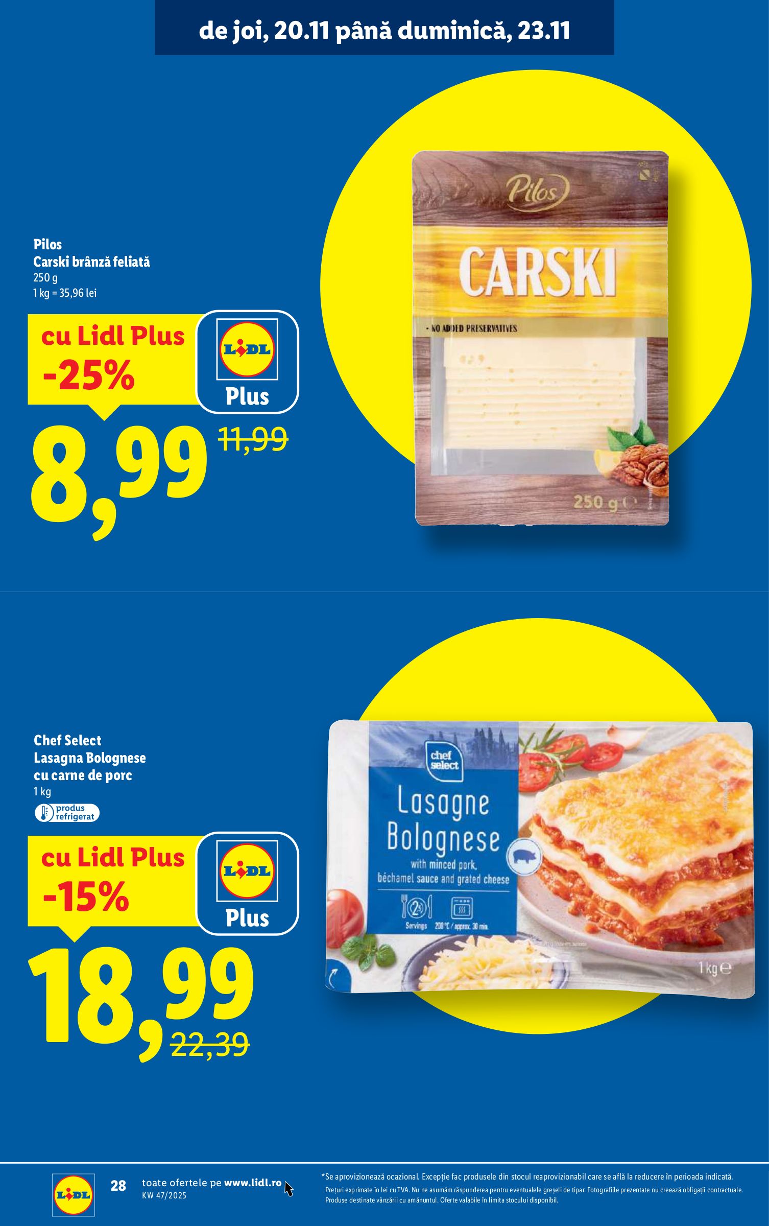 lidl - Catalog Lidl online – oferte valabile din 17.11. - page: 28