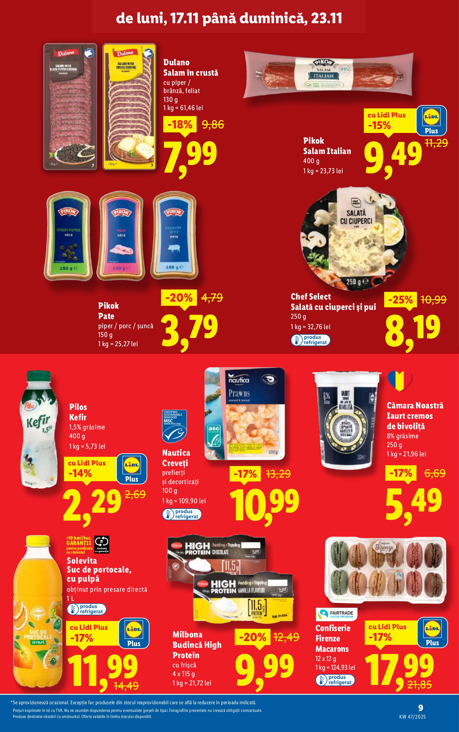 lidl - Catalog Lidl online – oferte valabile din 17.11. - page: 9