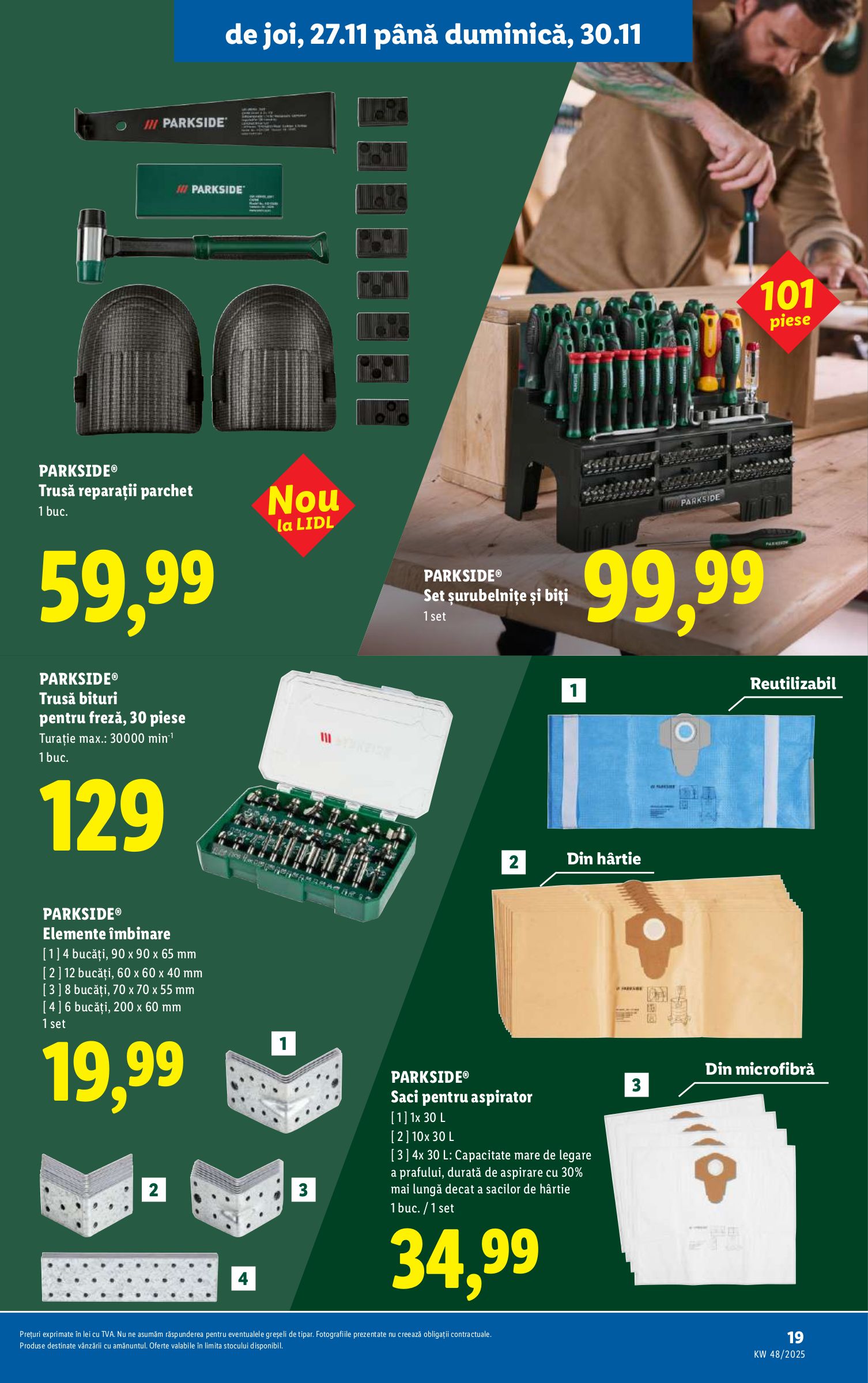 lidl - Catalog Lidl - Catalogul săptămânal Non Food online – oferte valabile din 24.11. - page: 19