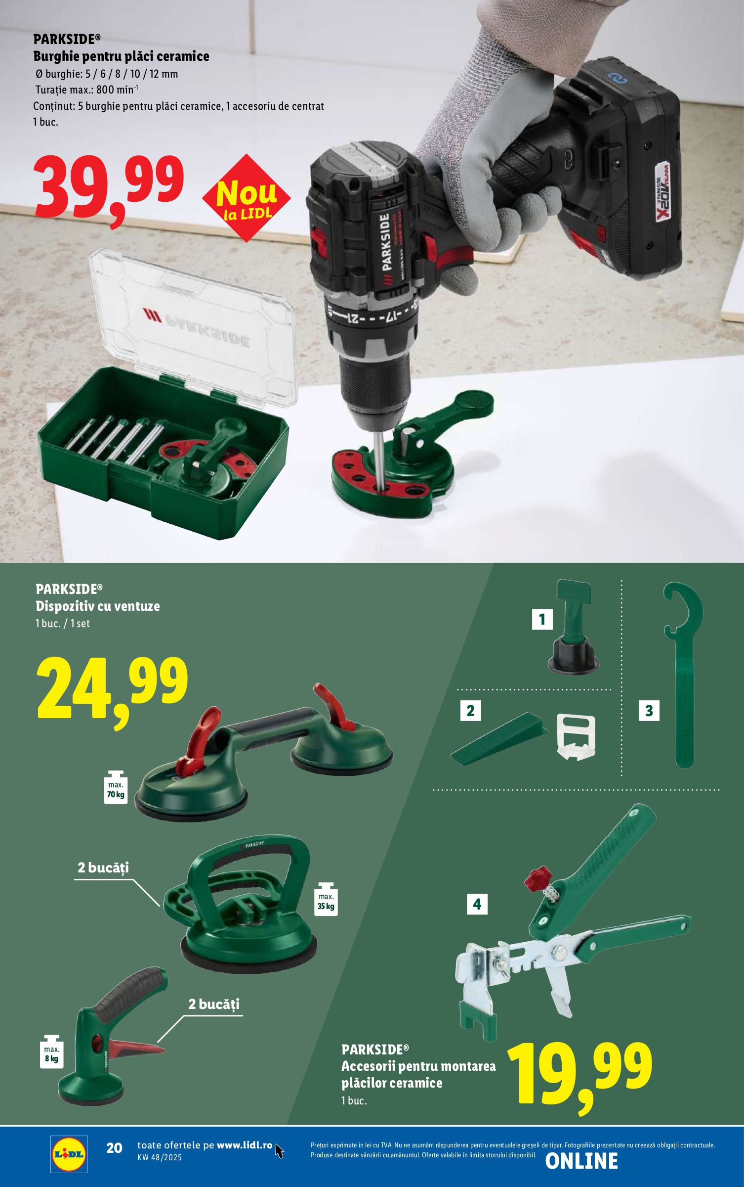 lidl - Catalog Lidl - Catalogul săptămânal Non Food online – oferte valabile din 24.11. - page: 20