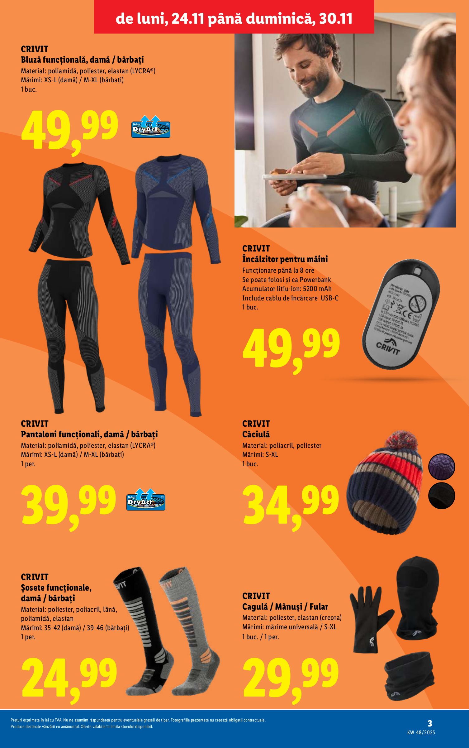 lidl - Catalog Lidl - Catalogul săptămânal Non Food online – oferte valabile din 24.11. - page: 3