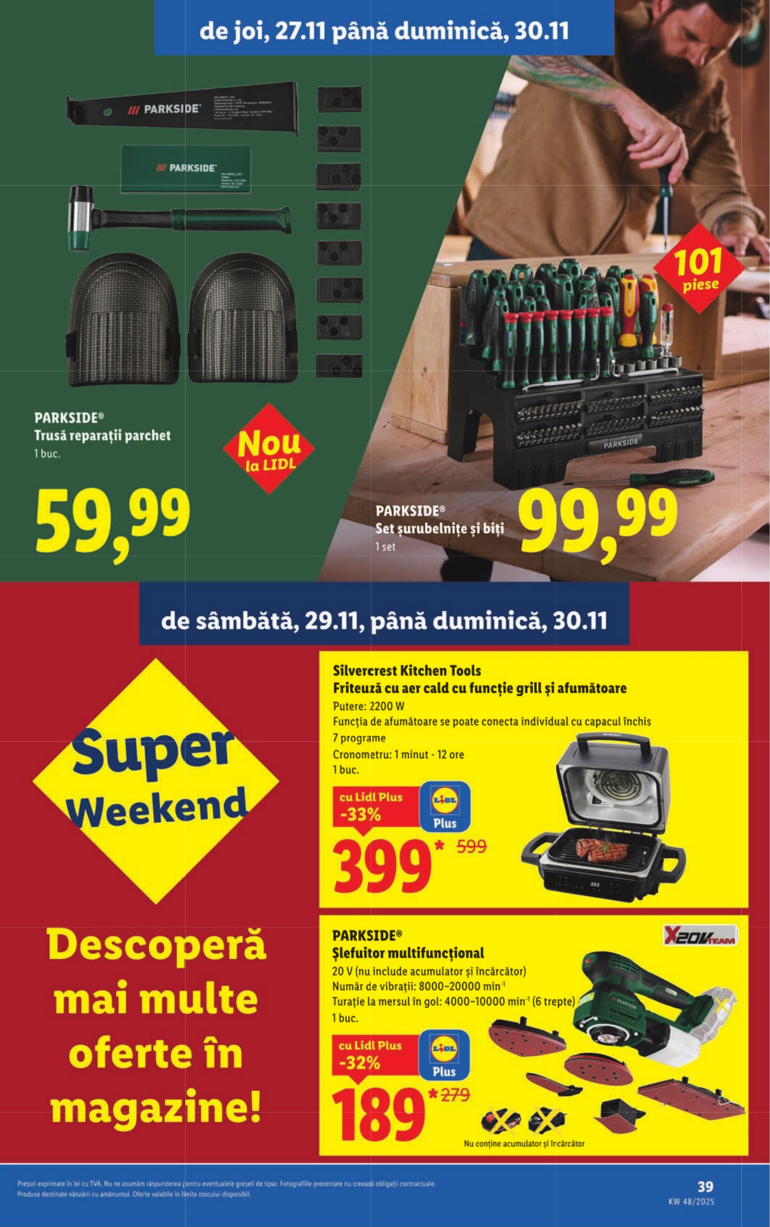 lidl - Catalog Lidl online – oferte valabile din 24.11. - page: 39