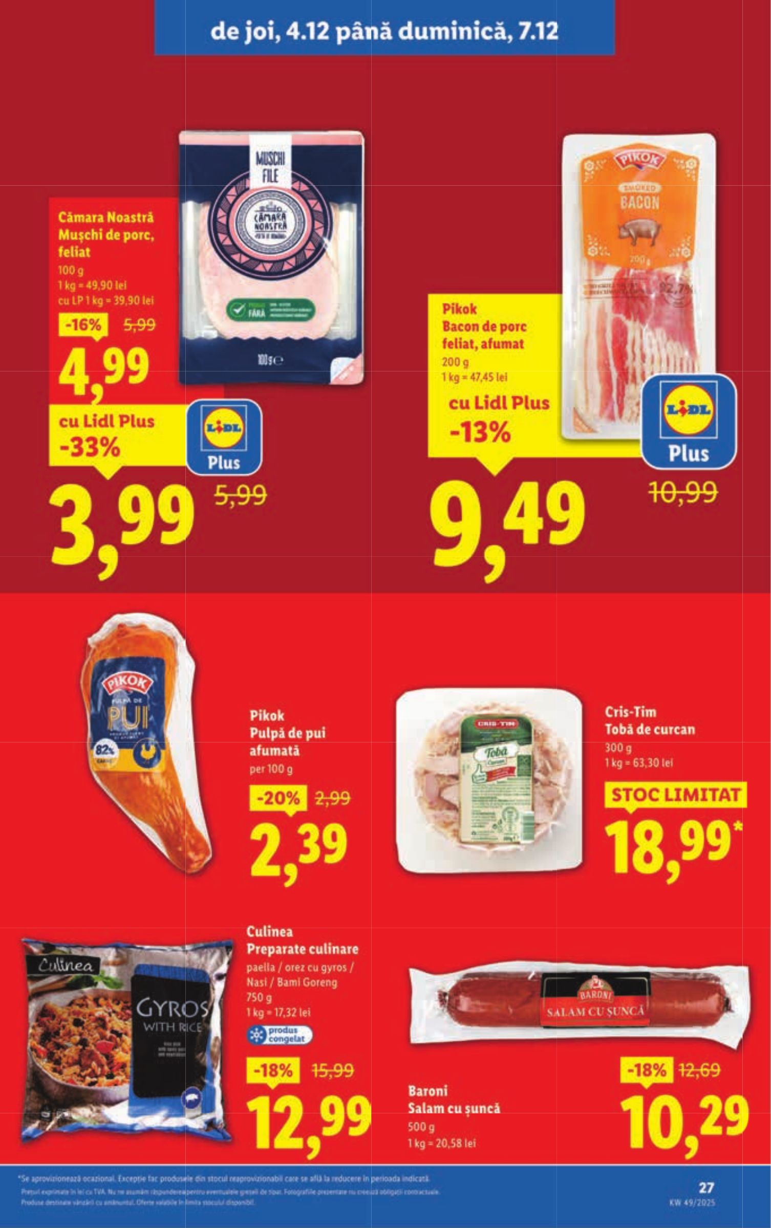 lidl - Catalog Lidl online – oferte valabile din 01.12. - page: 27