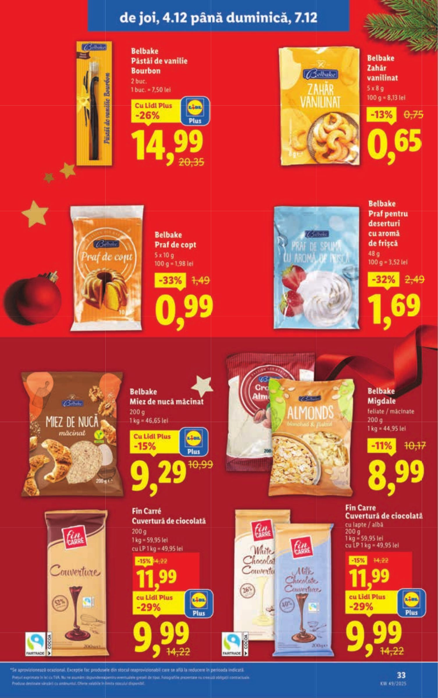 lidl - Catalog Lidl online – oferte valabile din 01.12. - page: 33
