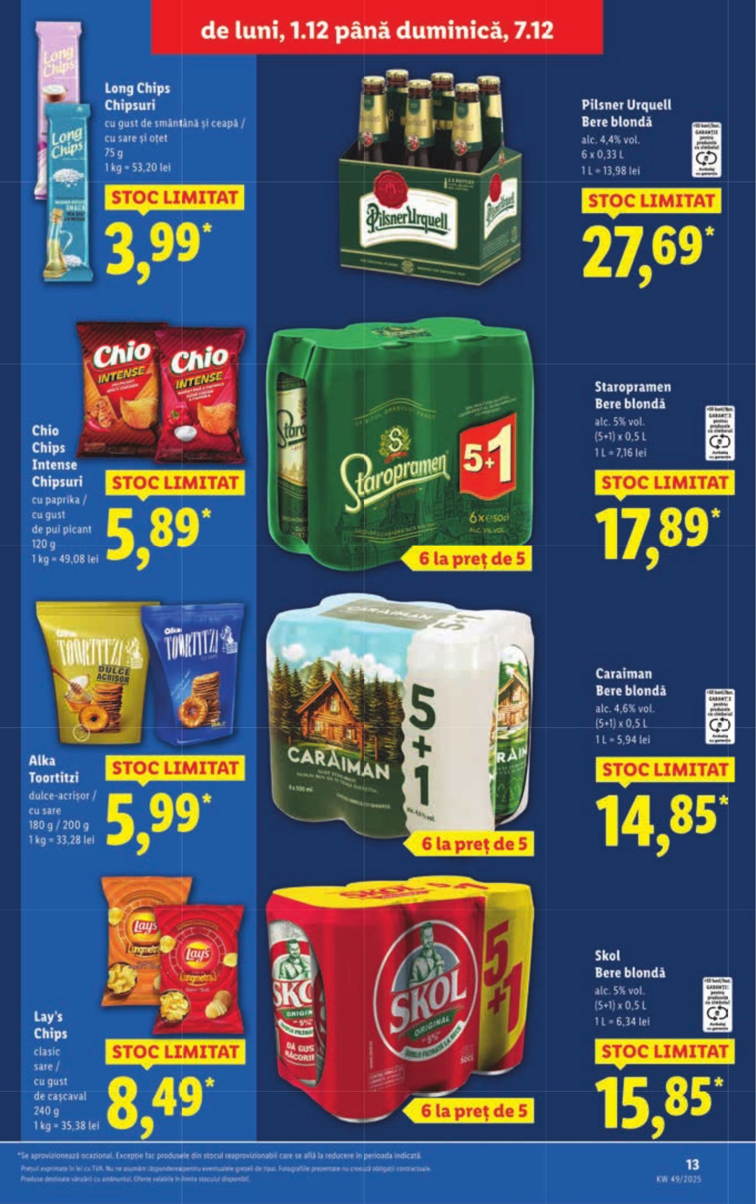 lidl - Catalog Lidl online – oferte valabile din 01.12. - page: 13