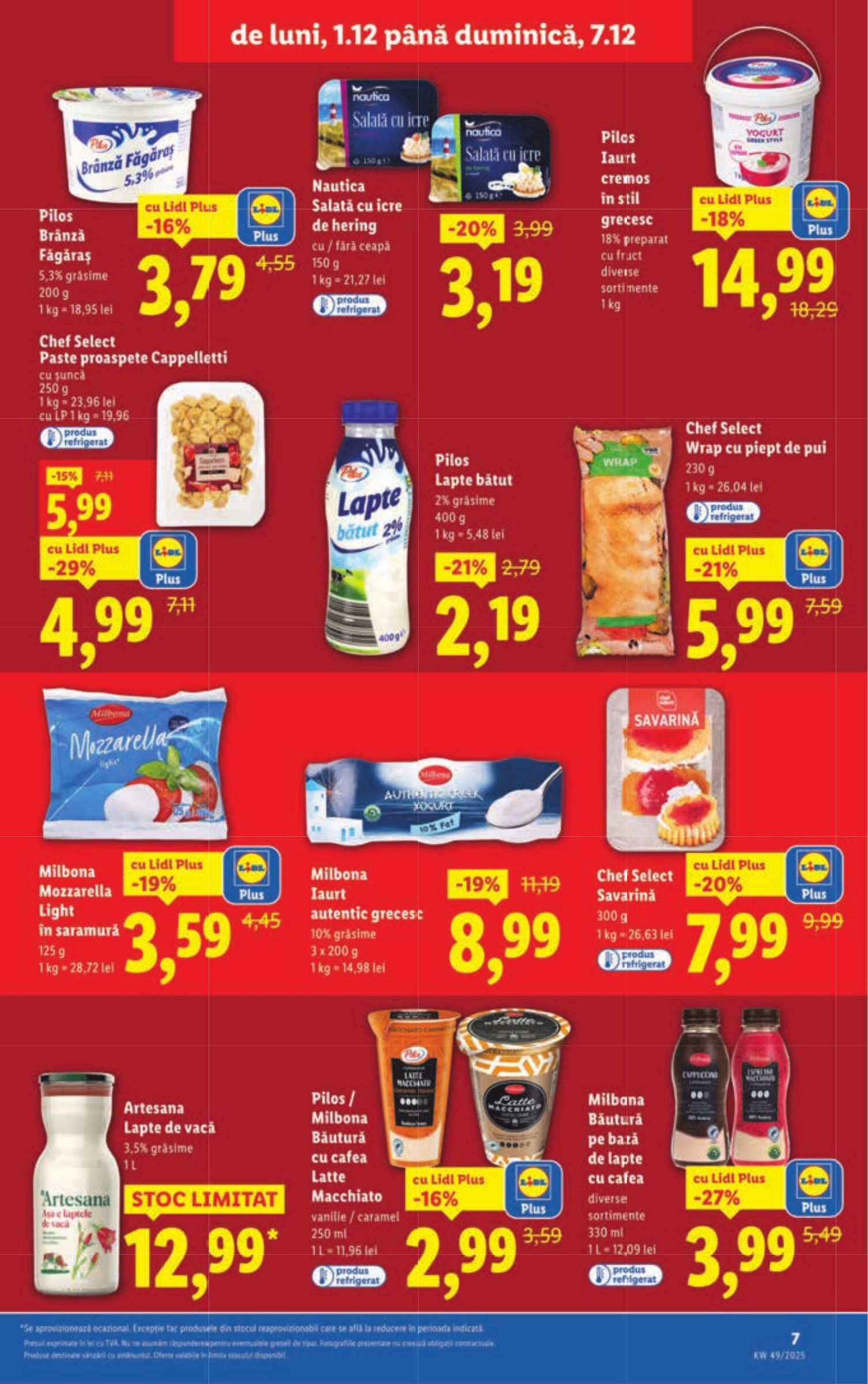 lidl - Catalog Lidl online – oferte valabile din 01.12. - page: 7