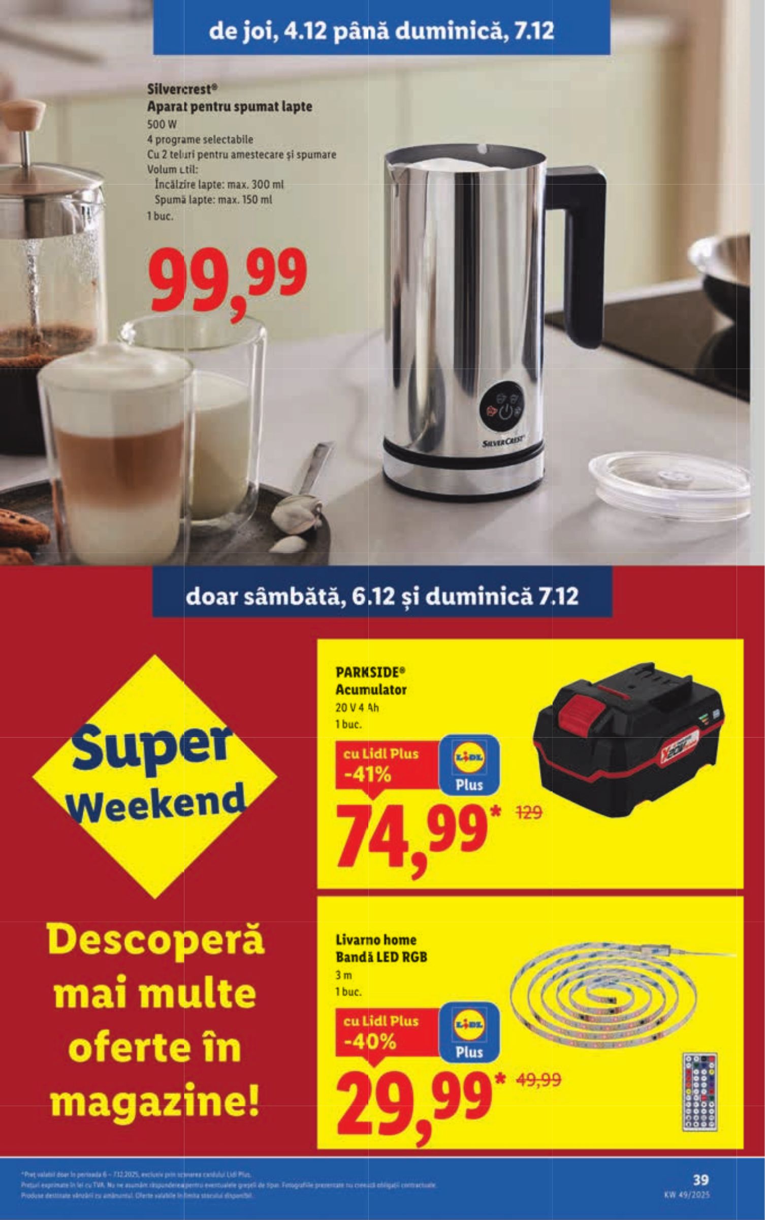lidl - Catalog Lidl online – oferte valabile din 01.12. - page: 39