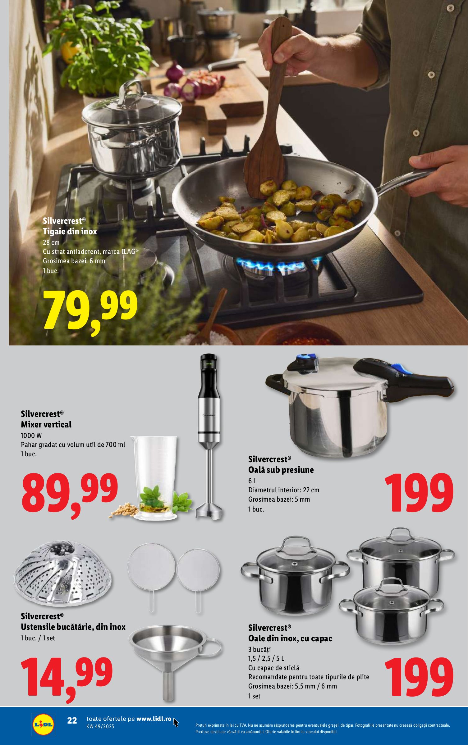 lidl - Catalog Lidl - Non Food online – oferte valabile din 01.12. - page: 22