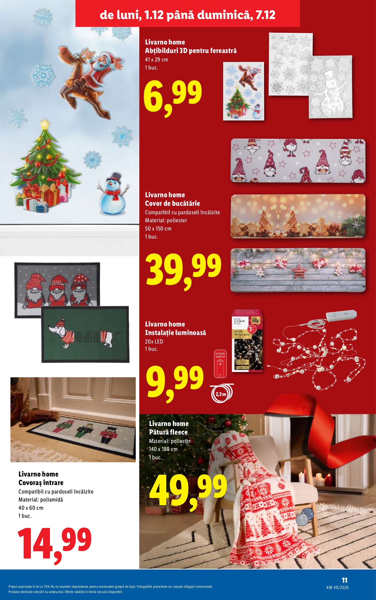 lidl - Catalog Lidl - Non Food online – oferte valabile din 01.12. - page: 11