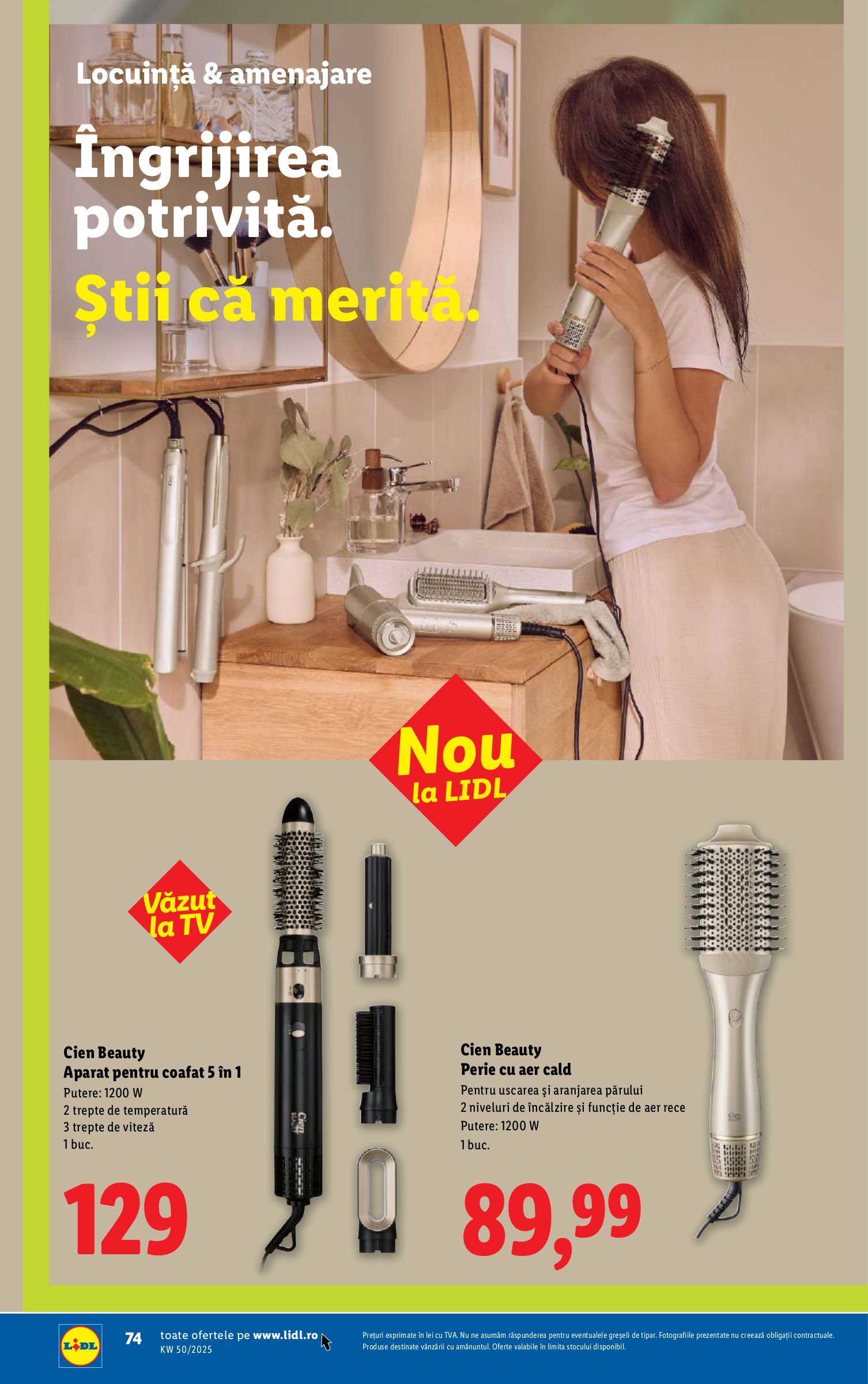 lidl - Catalog Lidl online – oferte valabile din 08.12. - page: 74