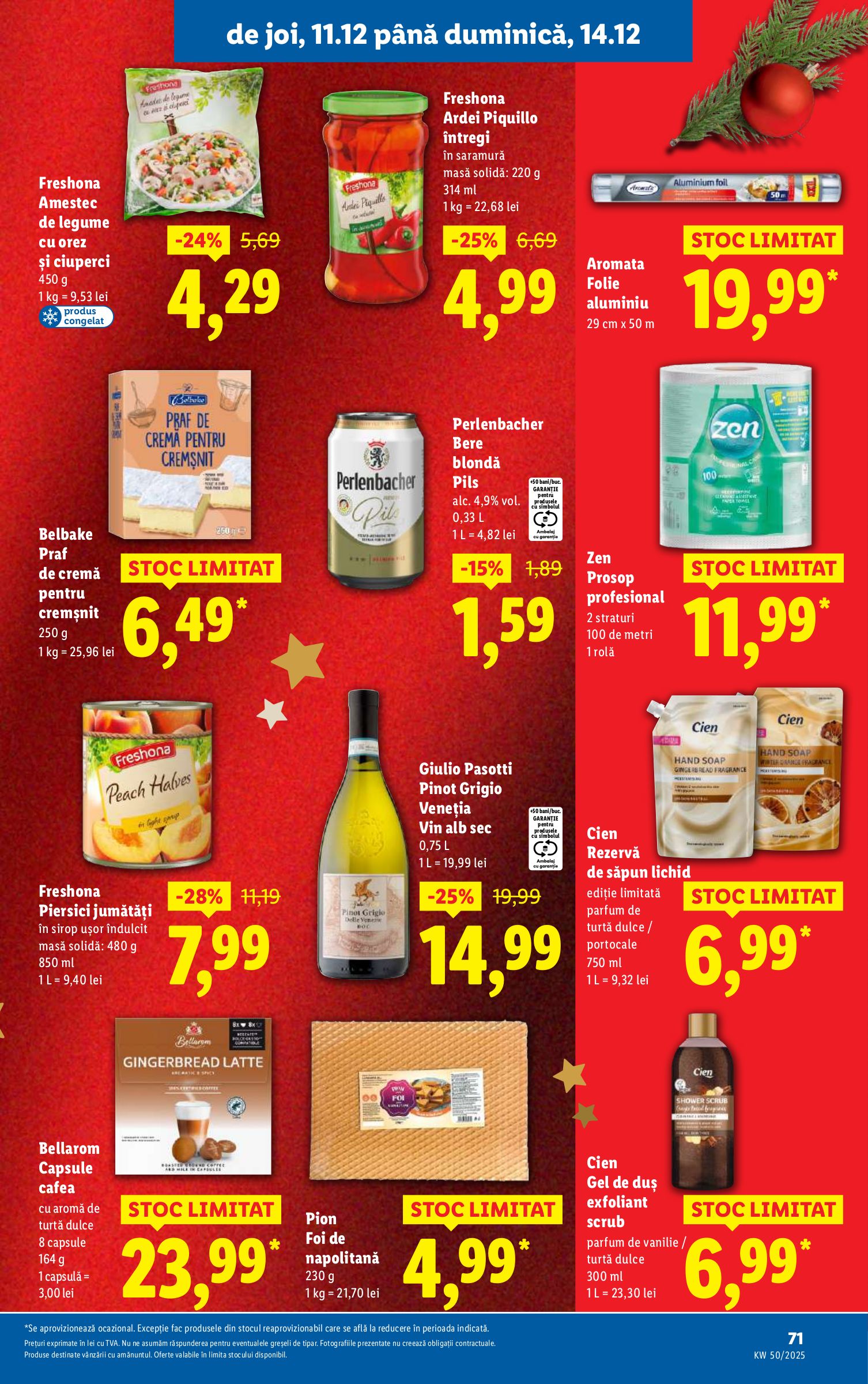 lidl - Catalog Lidl online – oferte valabile din 08.12. - page: 71
