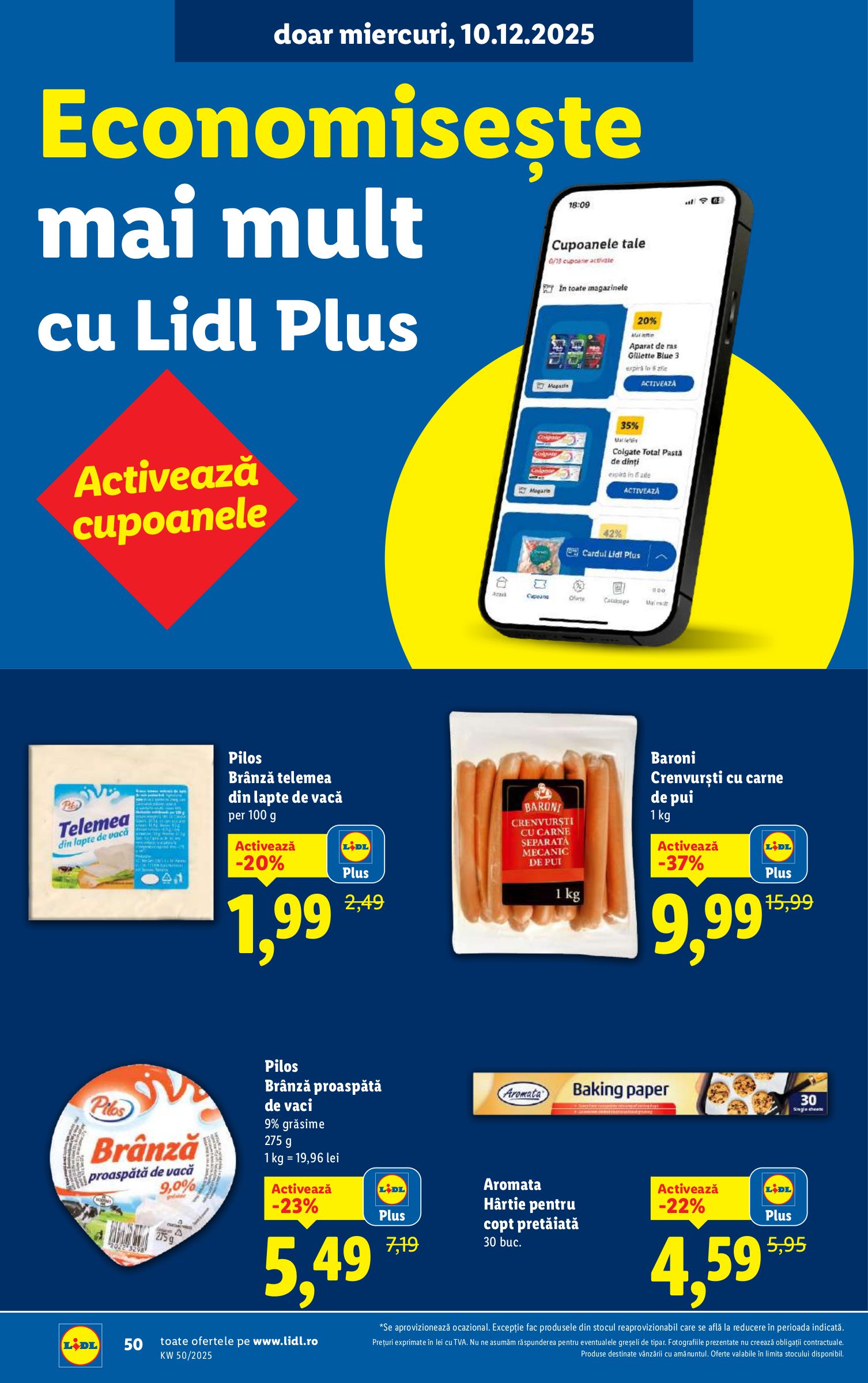 lidl - Catalog Lidl online – oferte valabile din 08.12. - page: 50