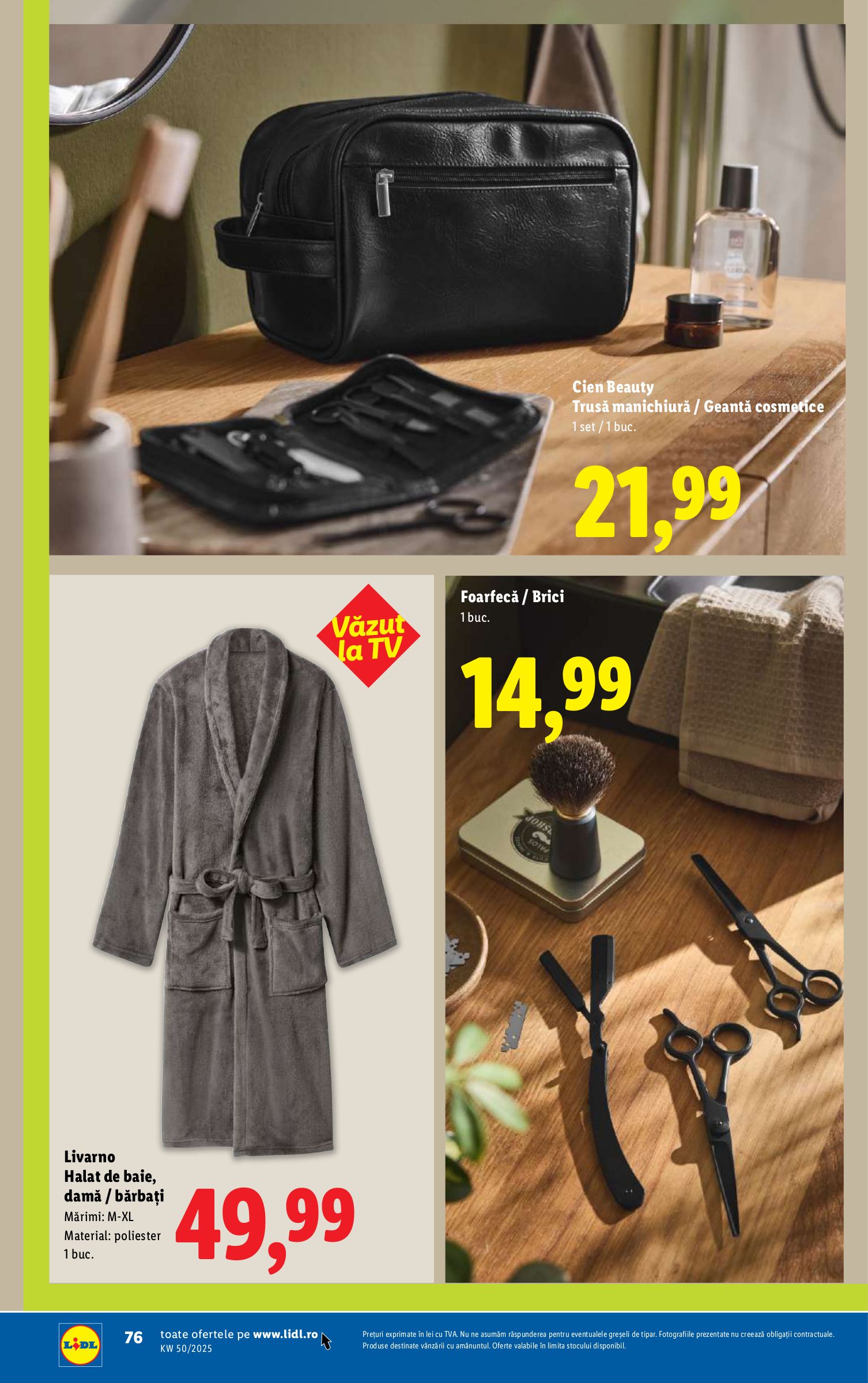 lidl - Catalog Lidl online – oferte valabile din 08.12. - page: 76
