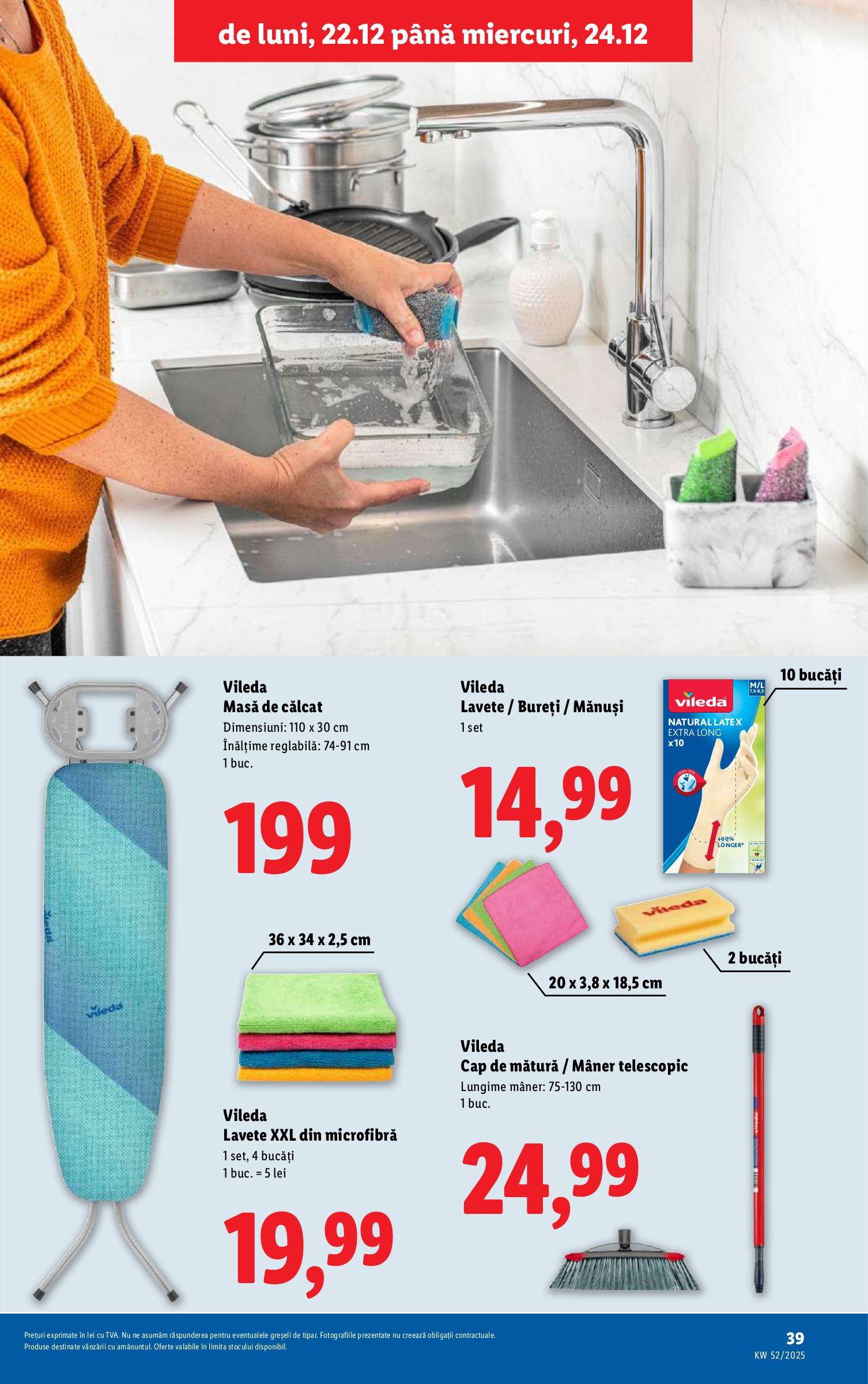 lidl - Catalog Lidl online – oferte valabile din 22.12. - page: 39