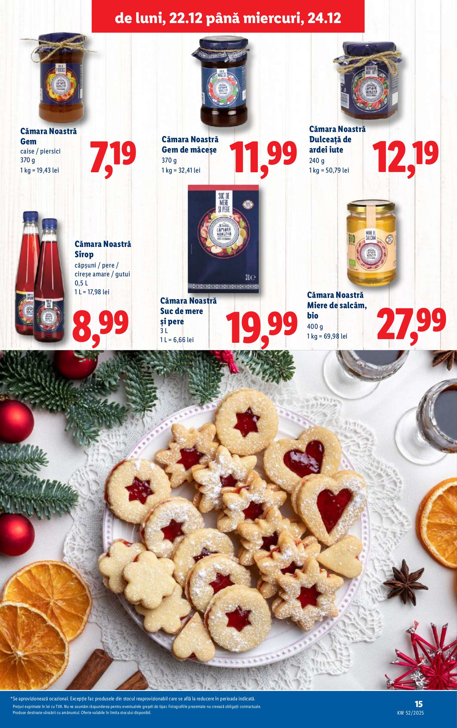 lidl - Catalog Lidl online – oferte valabile din 22.12. - page: 15