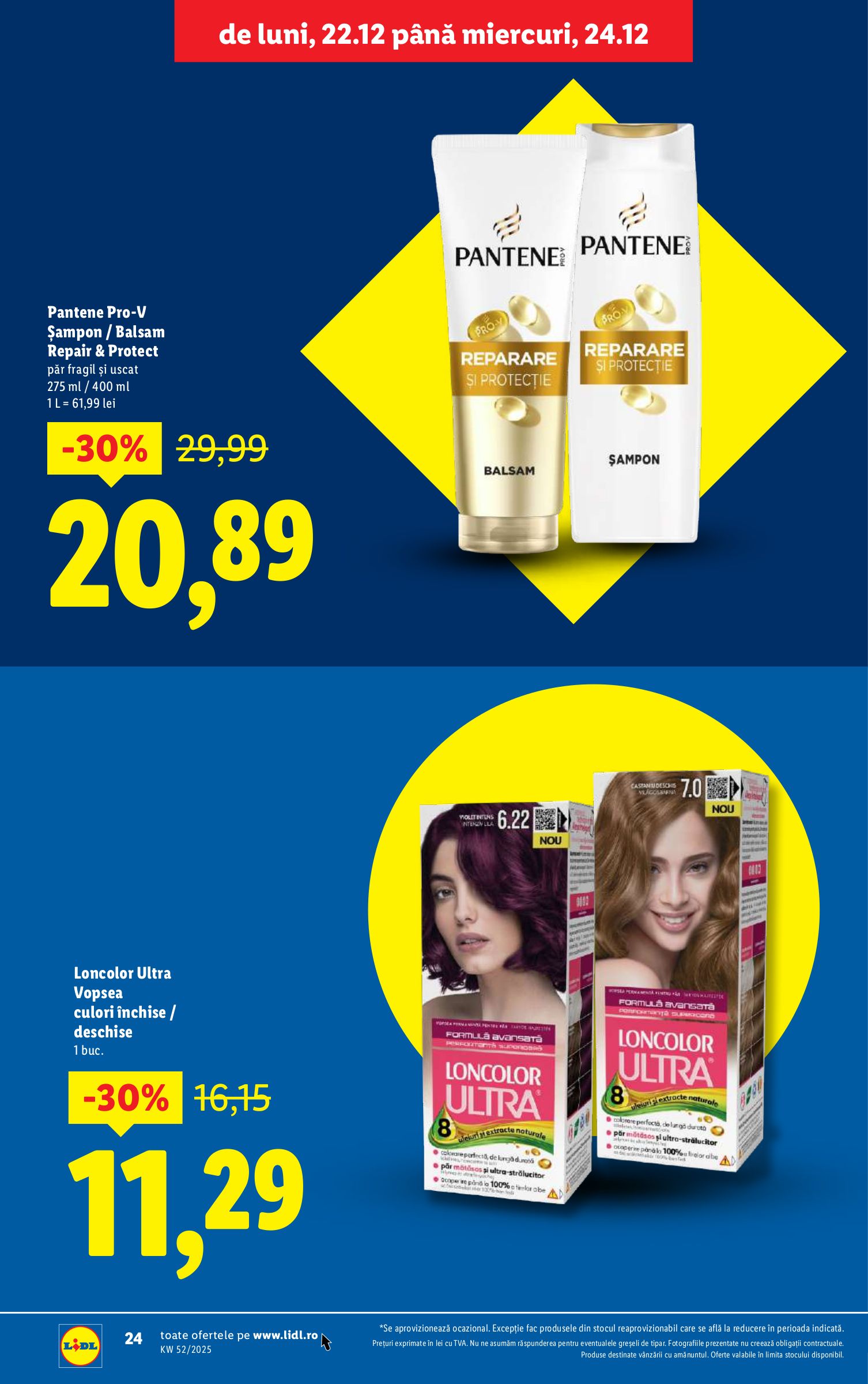 lidl - Catalog Lidl online – oferte valabile din 22.12. - page: 24