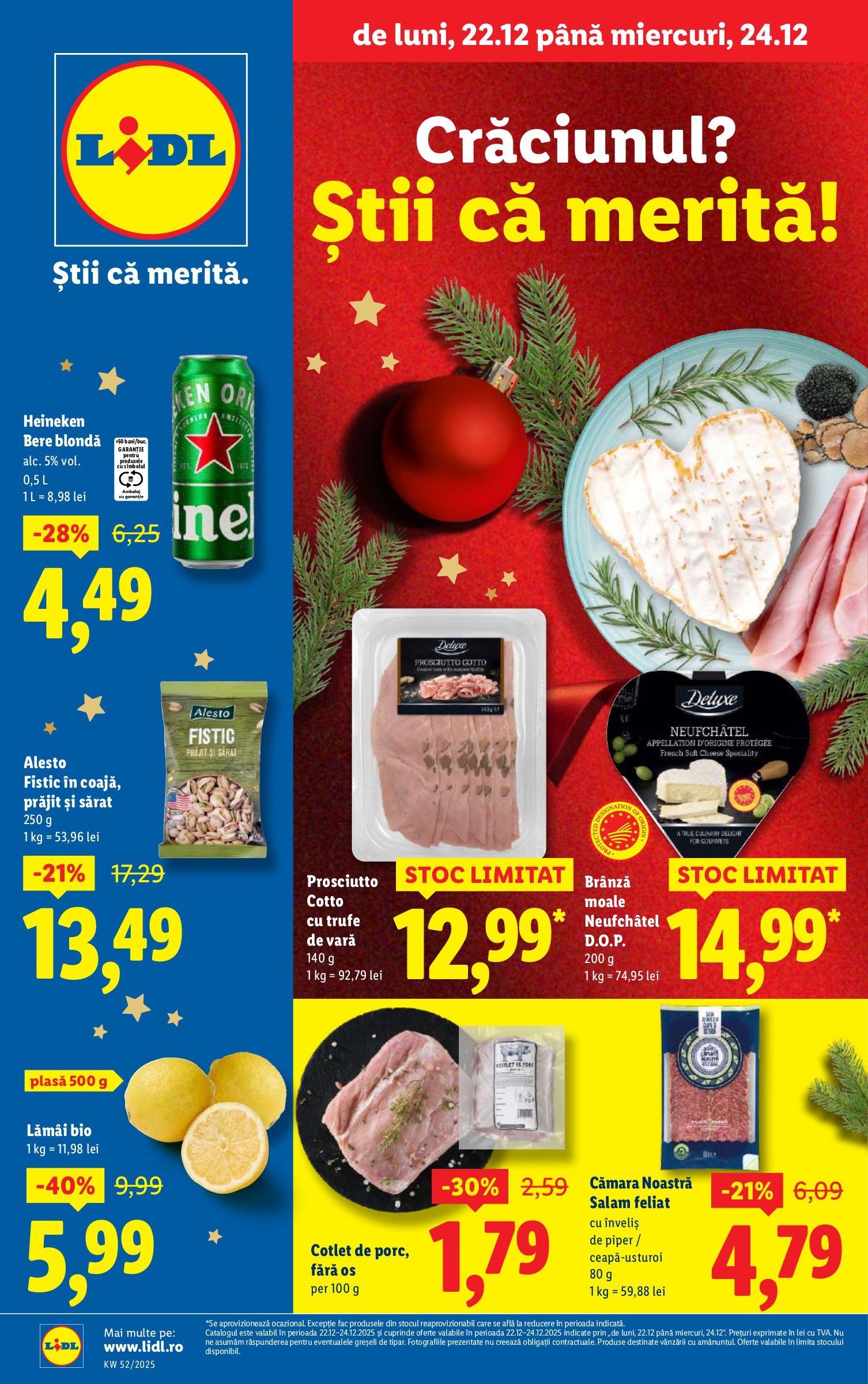 lidl - Catalog Lidl online – oferte valabile din 22.12. - page: 1