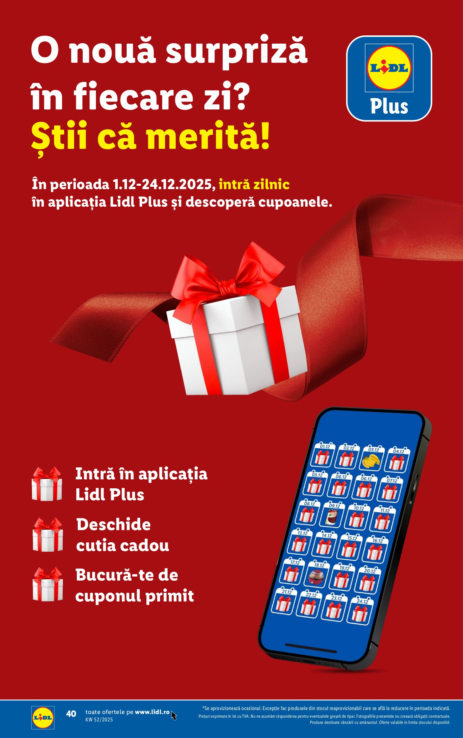 lidl - Catalog Lidl online – oferte valabile din 22.12. - page: 40