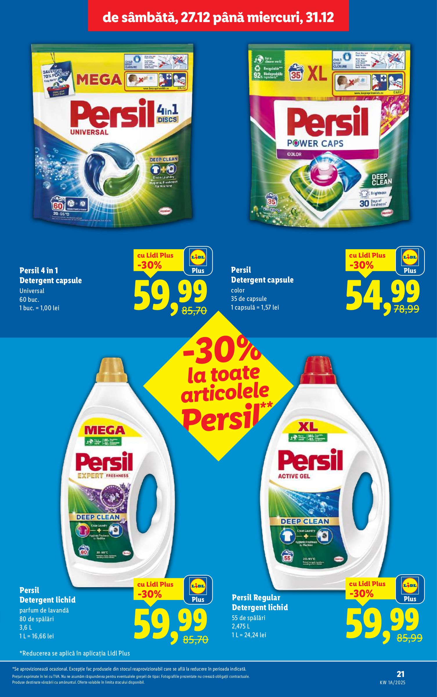 lidl - Catalog Lidl online – oferte valabile din 27.12. - page: 21