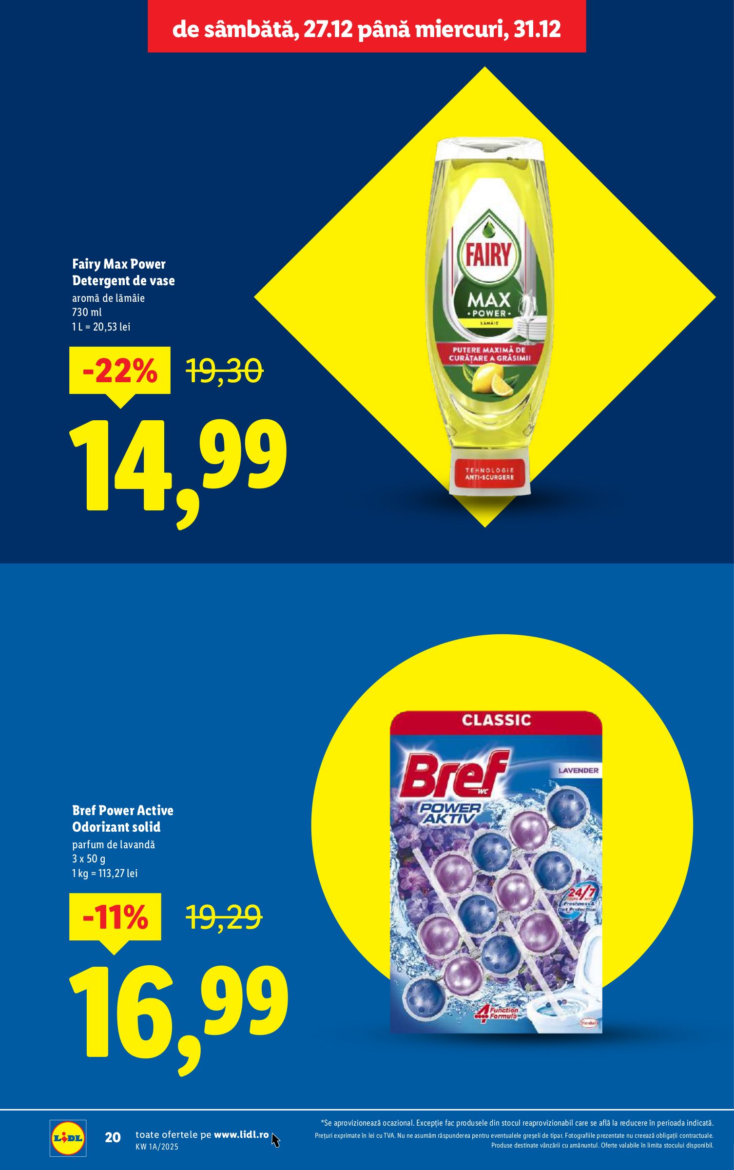 lidl - Catalog Lidl online – oferte valabile din 27.12. - page: 20