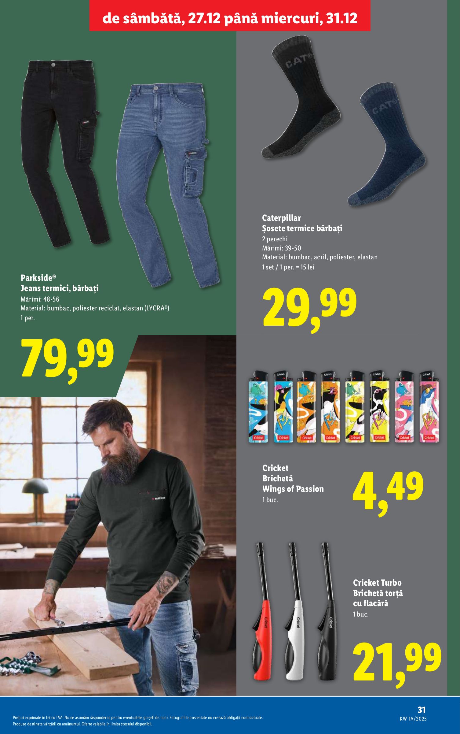lidl - Catalog Lidl online – oferte valabile din 27.12. - page: 31