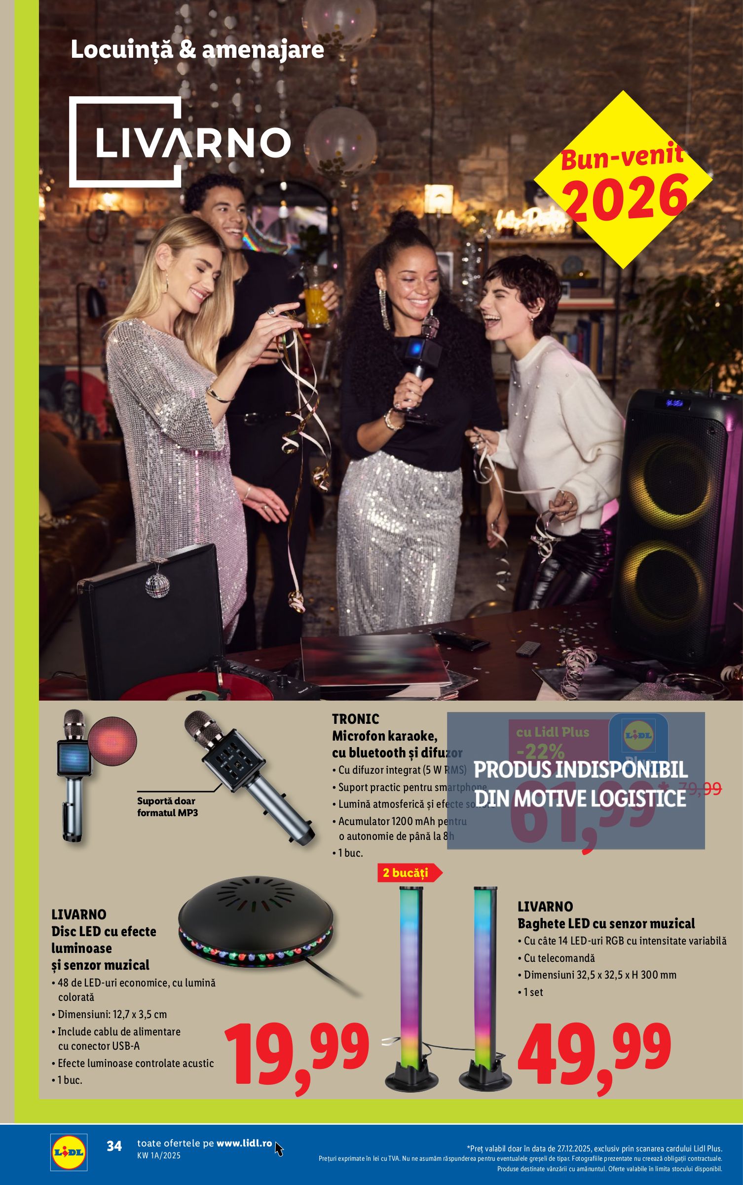 lidl - Catalog Lidl online – oferte valabile din 27.12. - page: 34