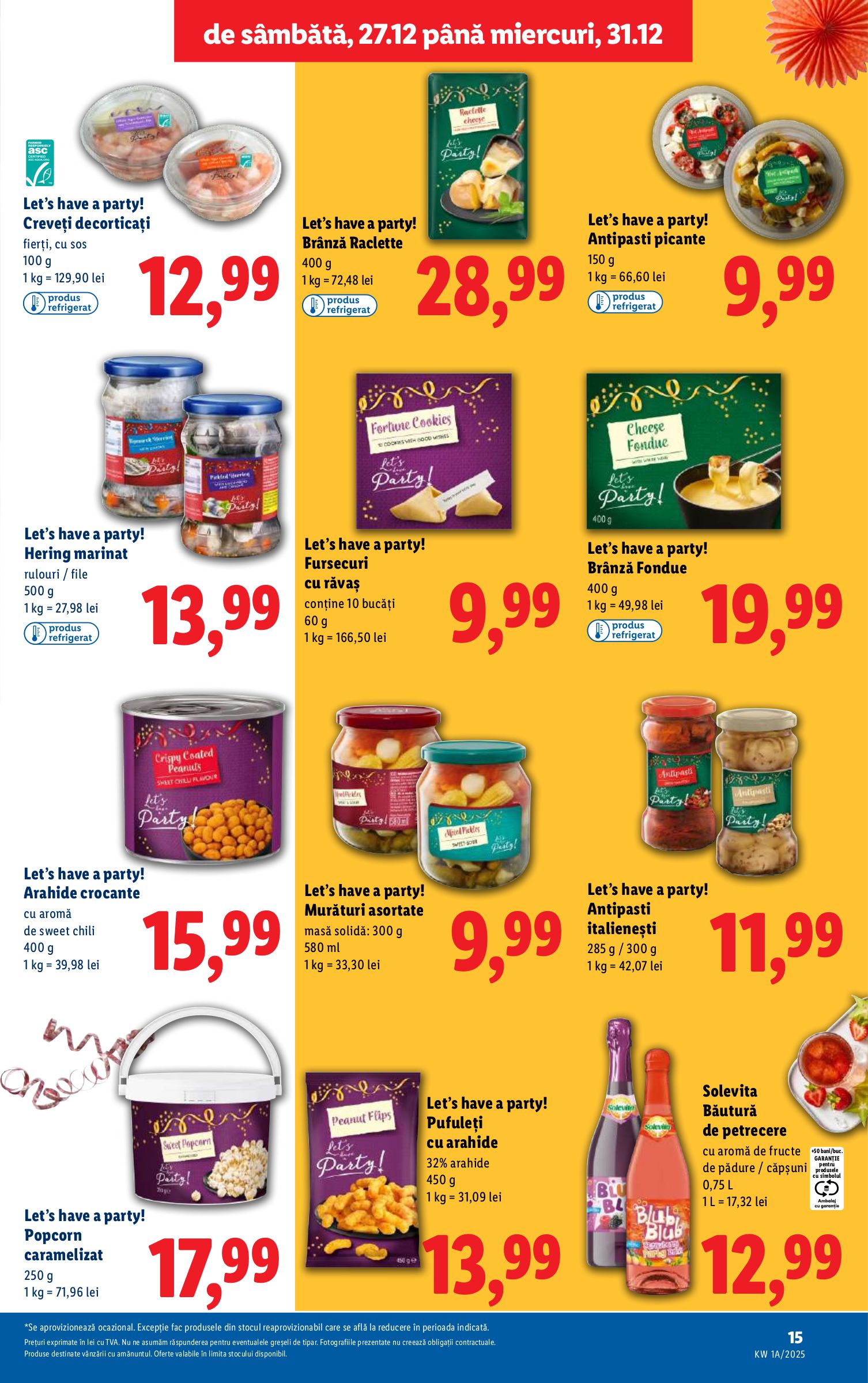 lidl - Catalog Lidl online – oferte valabile din 27.12. - page: 15