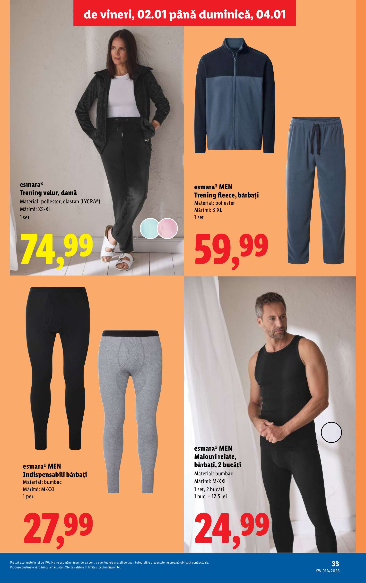 lidl - Catalog Lidl online – oferte valabile din 02.01. - page: 33