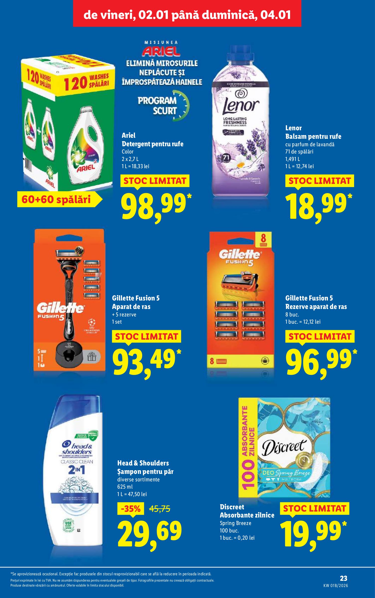 lidl - Catalog Lidl online – oferte valabile din 02.01. - page: 23