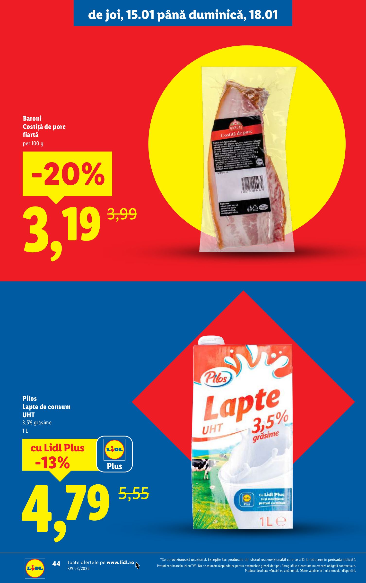 lidl - Catalog Lidl online – oferte valabile din 12.01. - page: 44