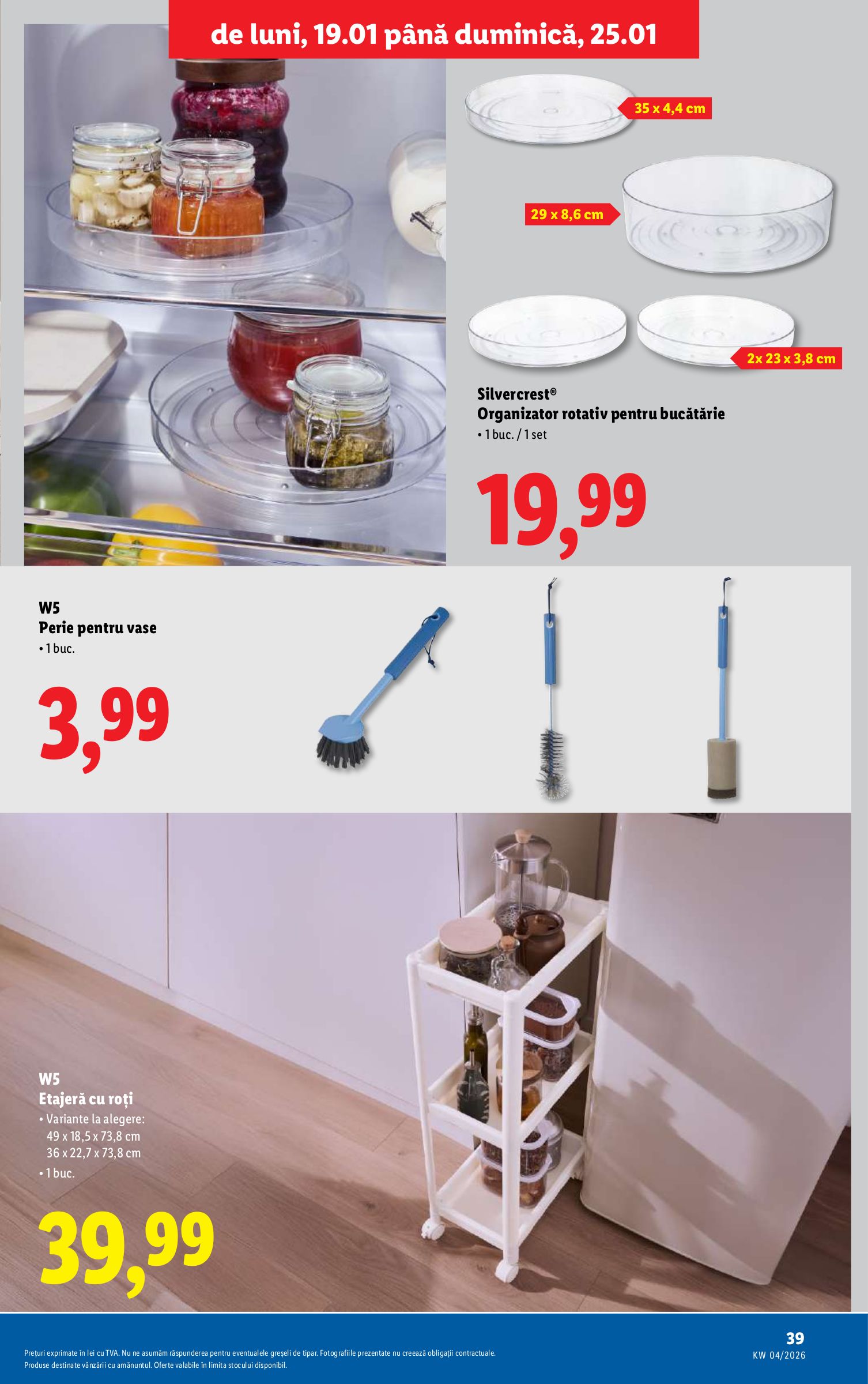 lidl - Catalog Lidl online – oferte valabile din 19.01. - page: 39