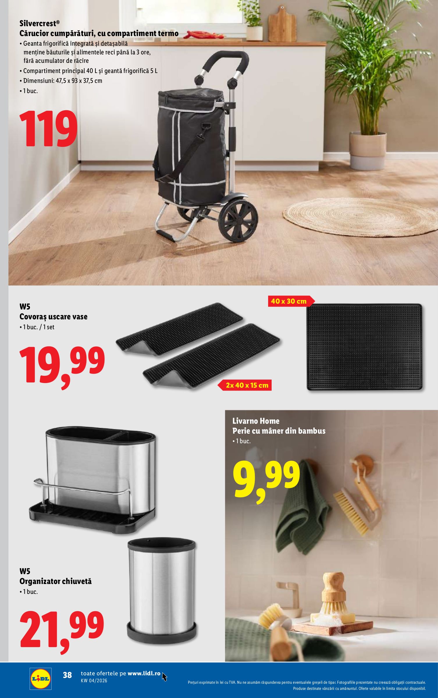 lidl - Catalog Lidl online – oferte valabile din 19.01. - page: 38