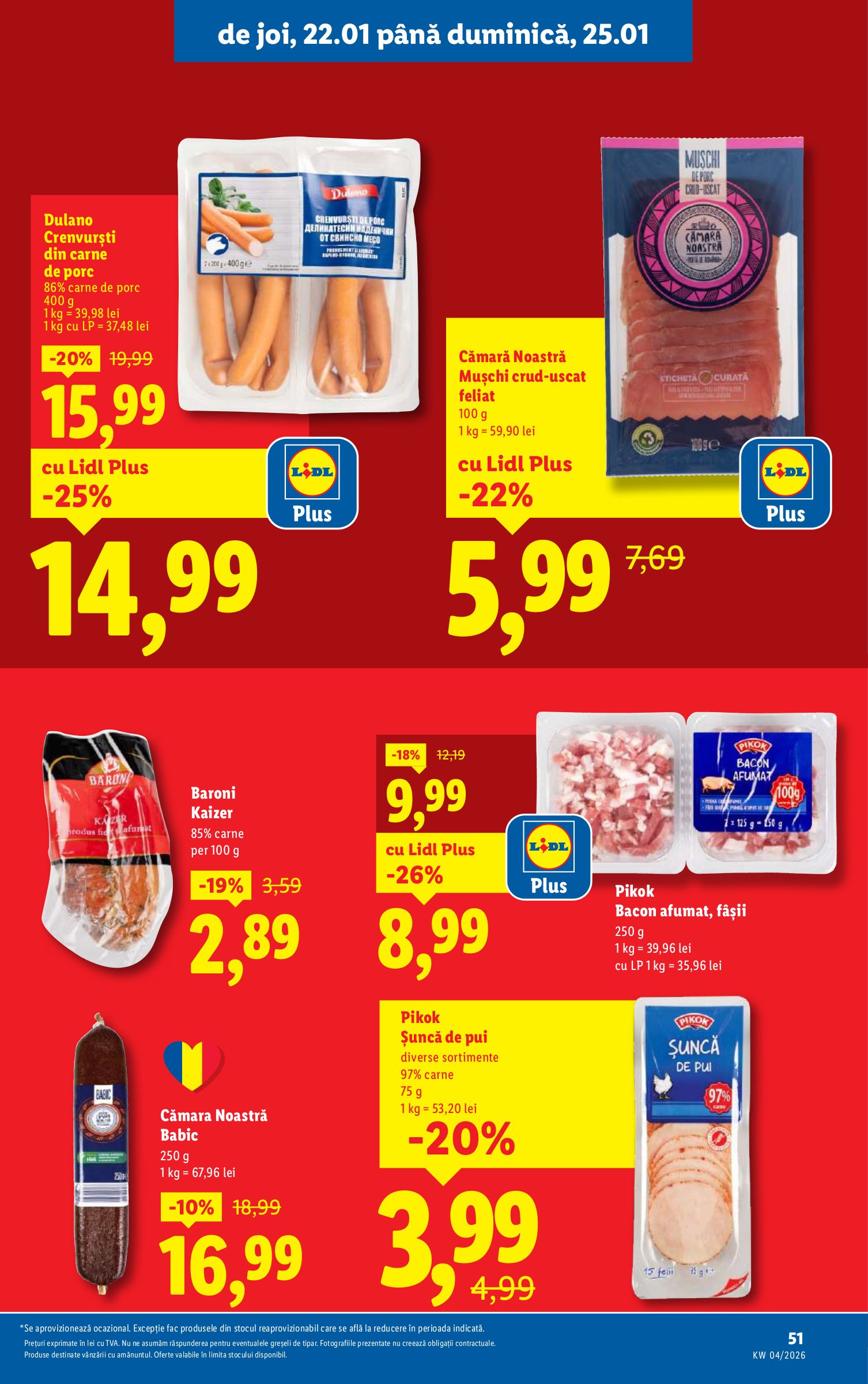 lidl - Catalog Lidl online – oferte valabile din 19.01. - page: 51