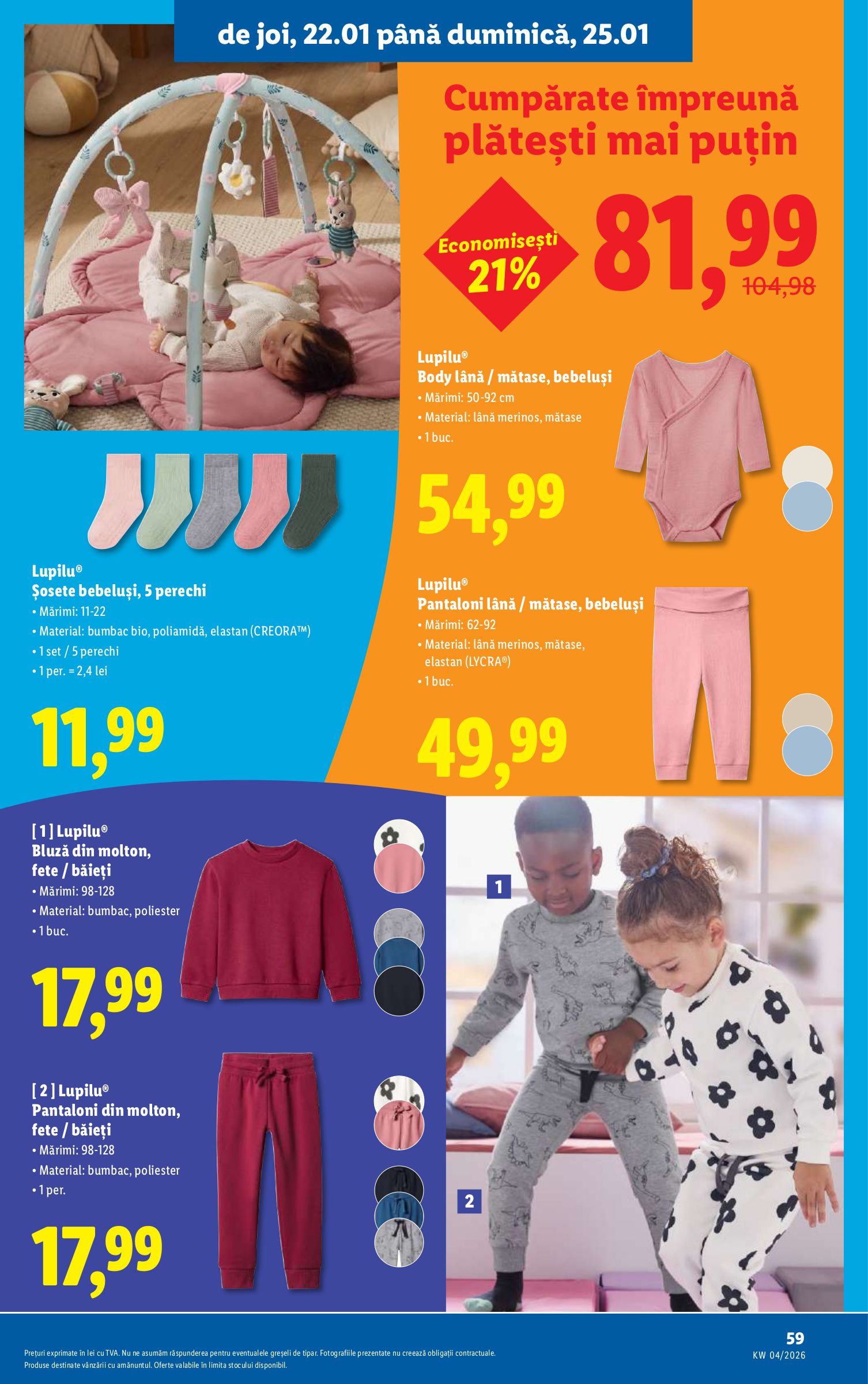 lidl - Catalog Lidl online – oferte valabile din 19.01. - page: 59