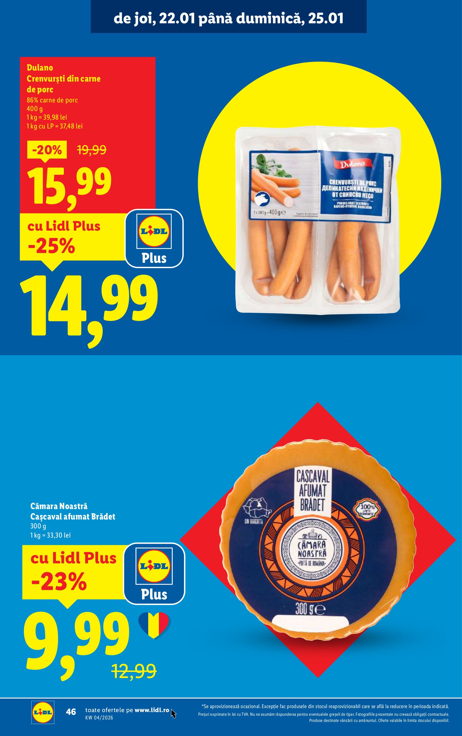 lidl - Catalog Lidl online – oferte valabile din 19.01. - page: 46