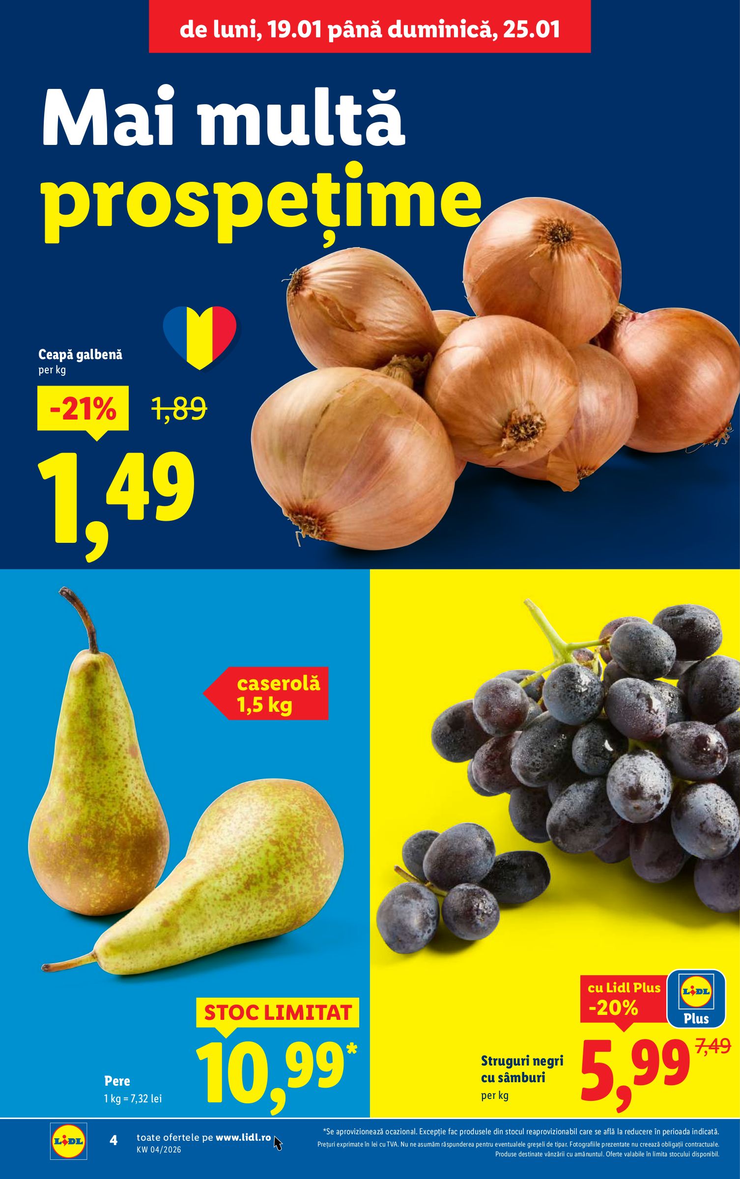 lidl - Catalog Lidl online – oferte valabile din 19.01. - page: 4