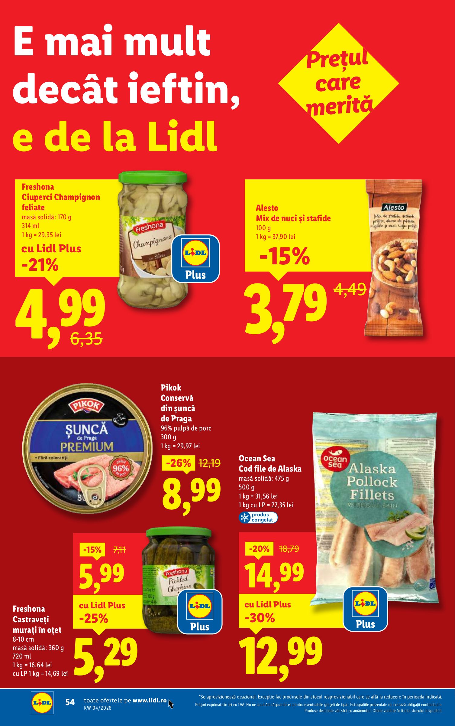 lidl - Catalog Lidl online – oferte valabile din 19.01. - page: 54