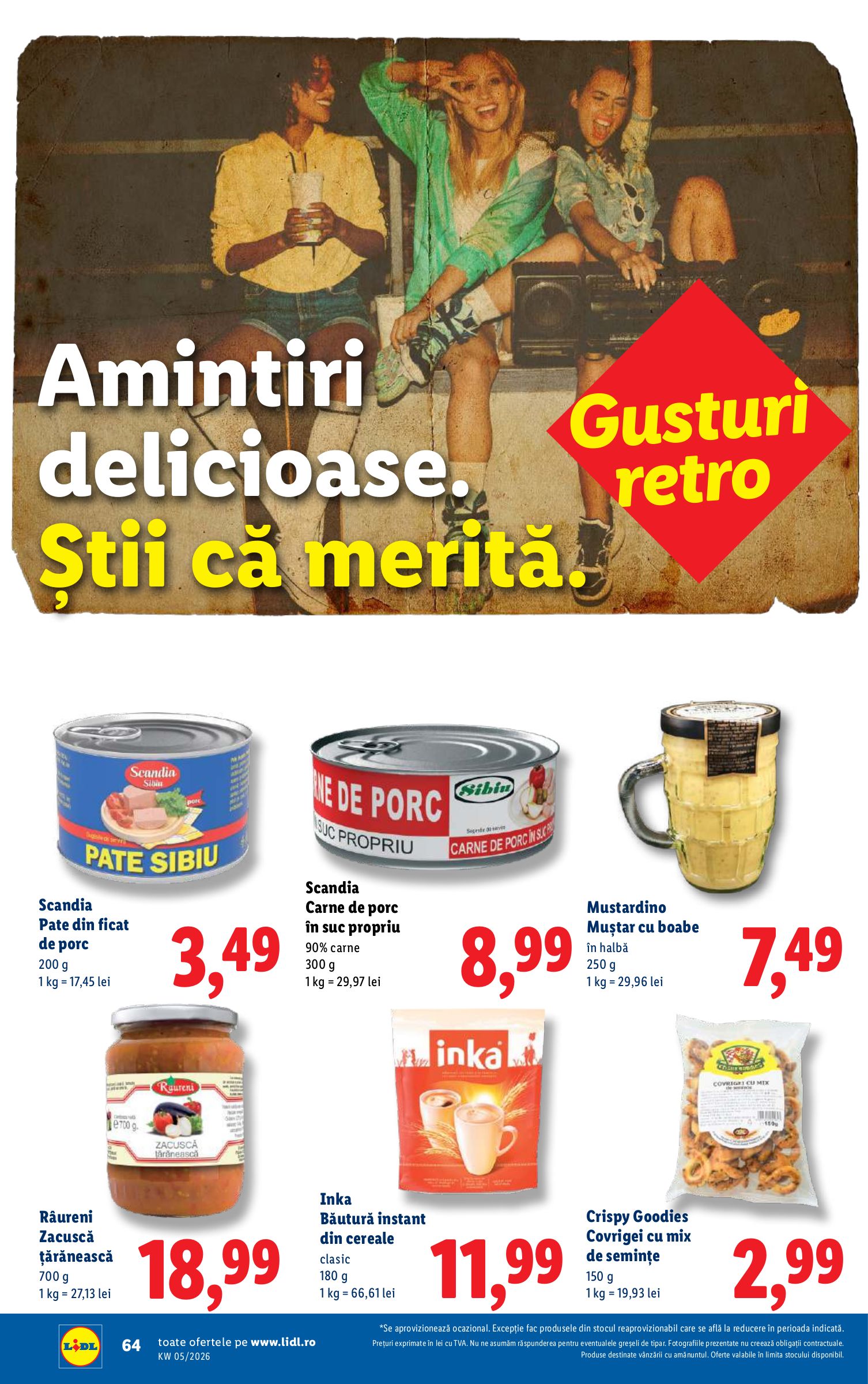 lidl - Catalog Lidl online – oferte valabile din 26.01. - page: 64