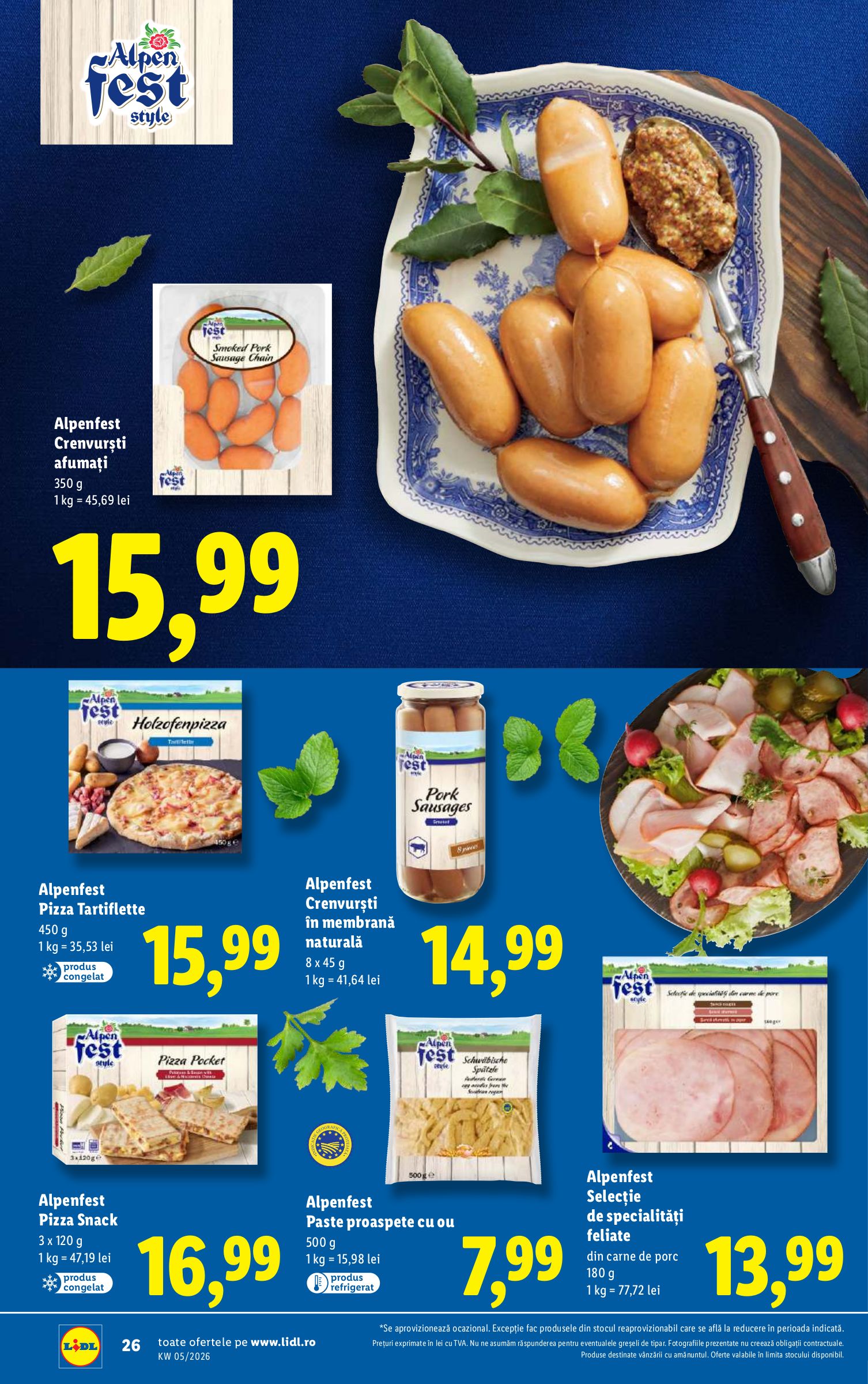 lidl - Catalog Lidl online – oferte valabile din 26.01. - page: 26