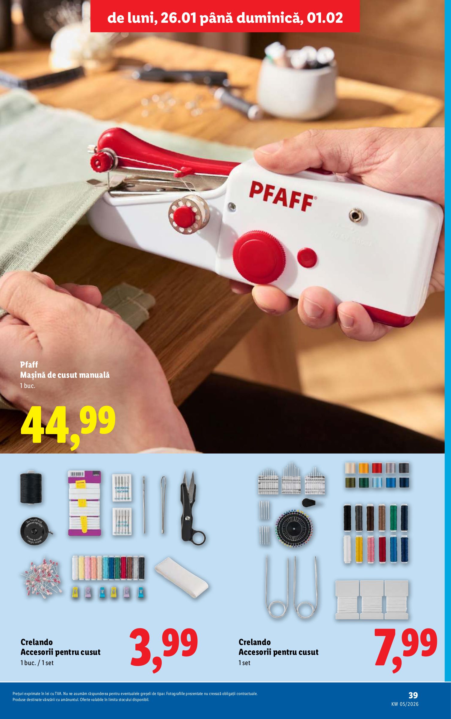 lidl - Catalog Lidl online – oferte valabile din 26.01. - page: 39