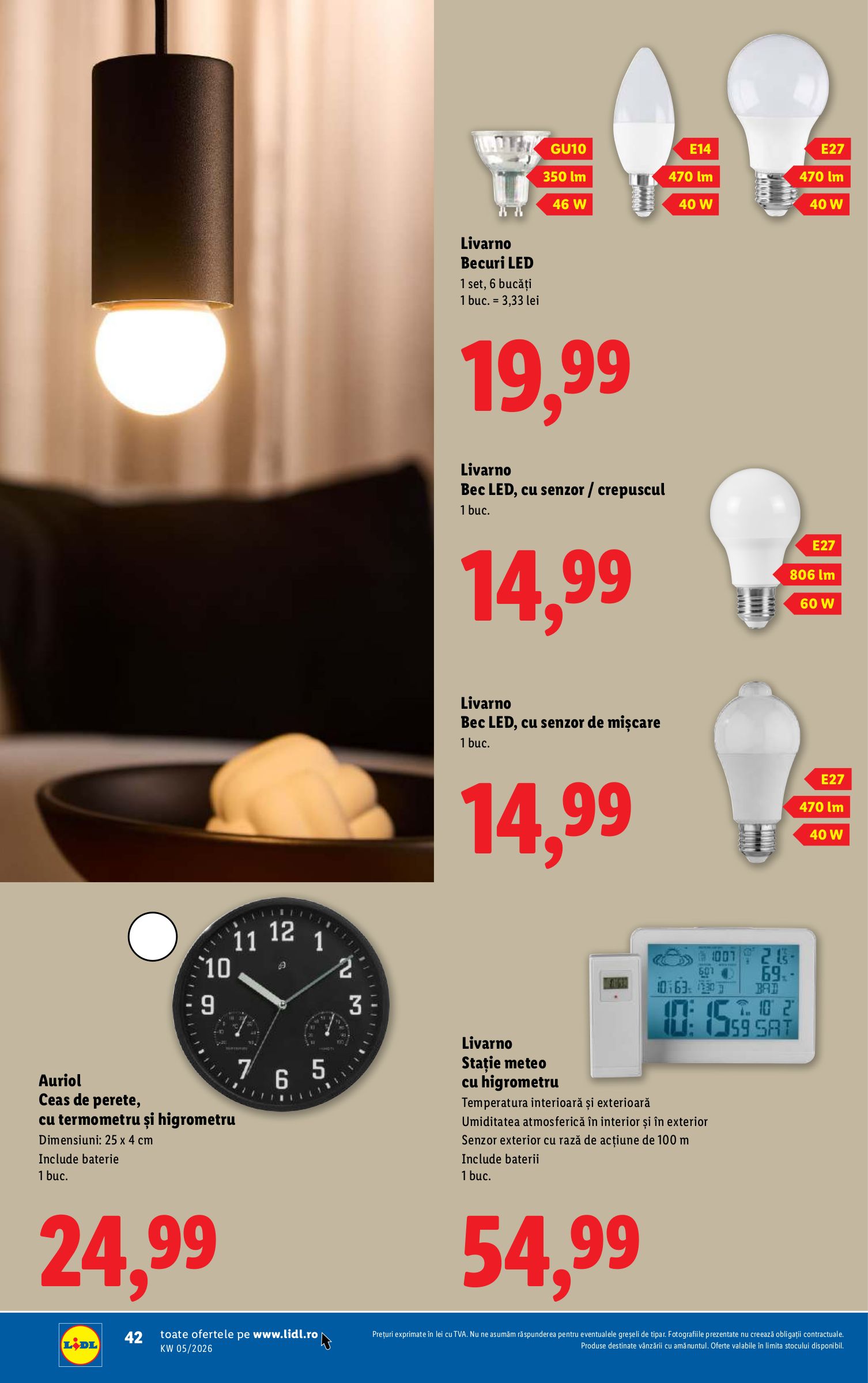lidl - Catalog Lidl online – oferte valabile din 26.01. - page: 42