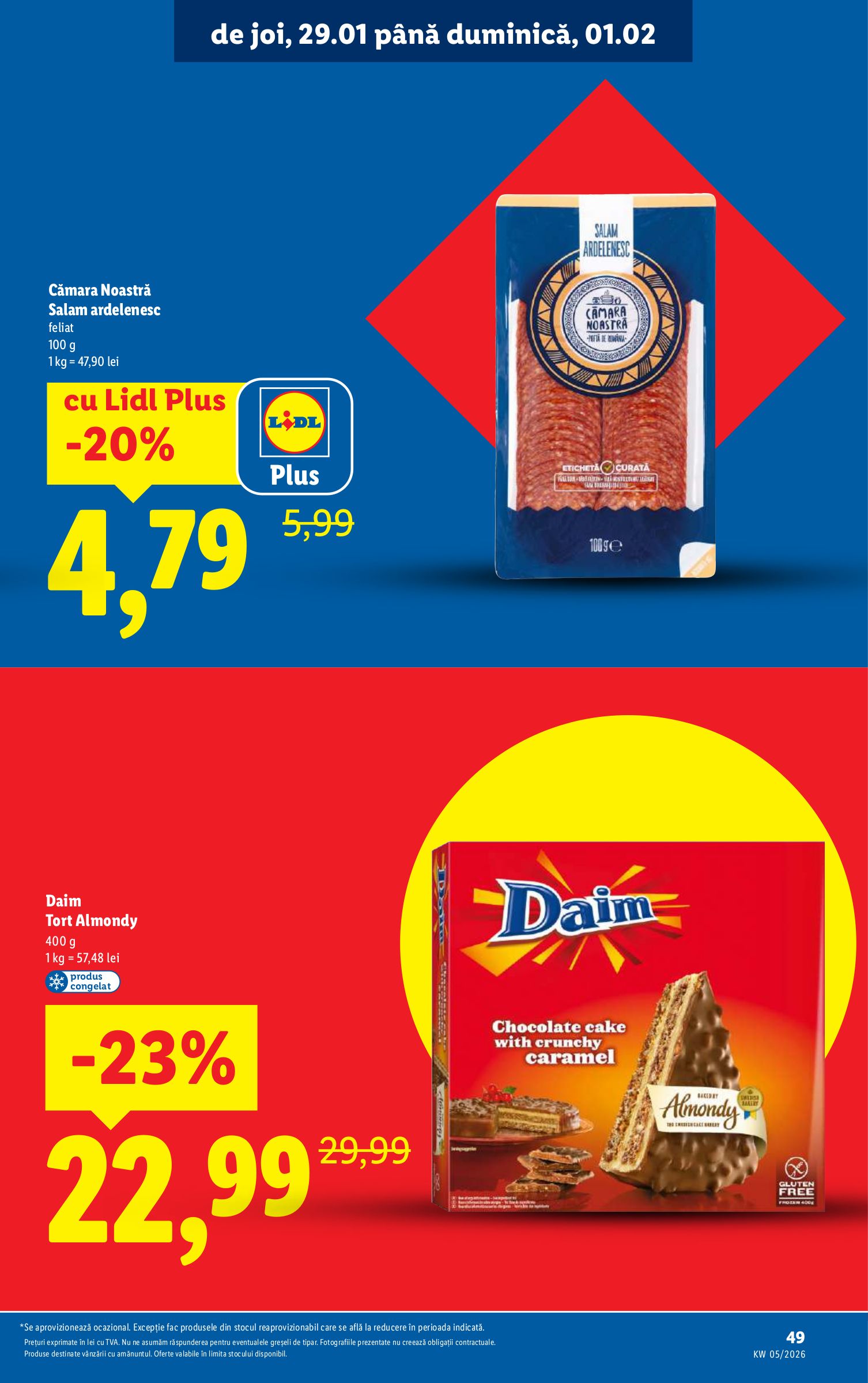 lidl - Catalog Lidl online – oferte valabile din 26.01. - page: 49