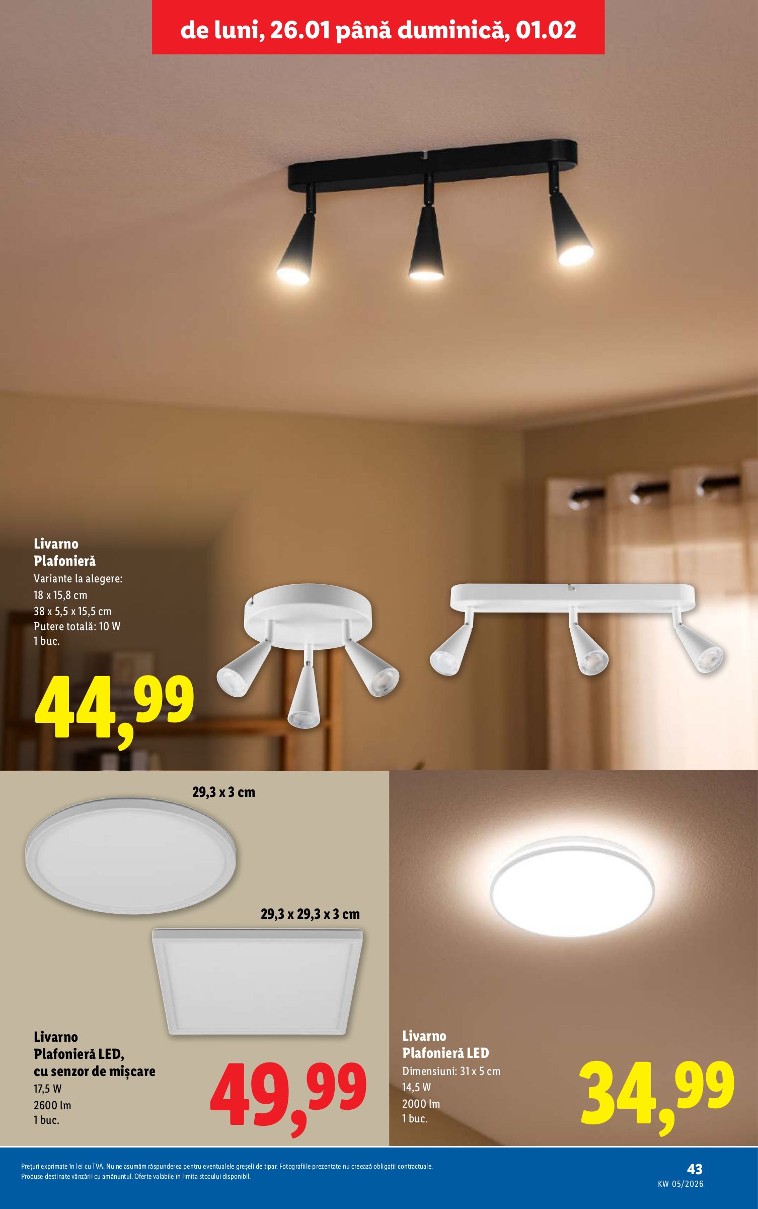 lidl - Catalog Lidl online – oferte valabile din 26.01. - page: 43