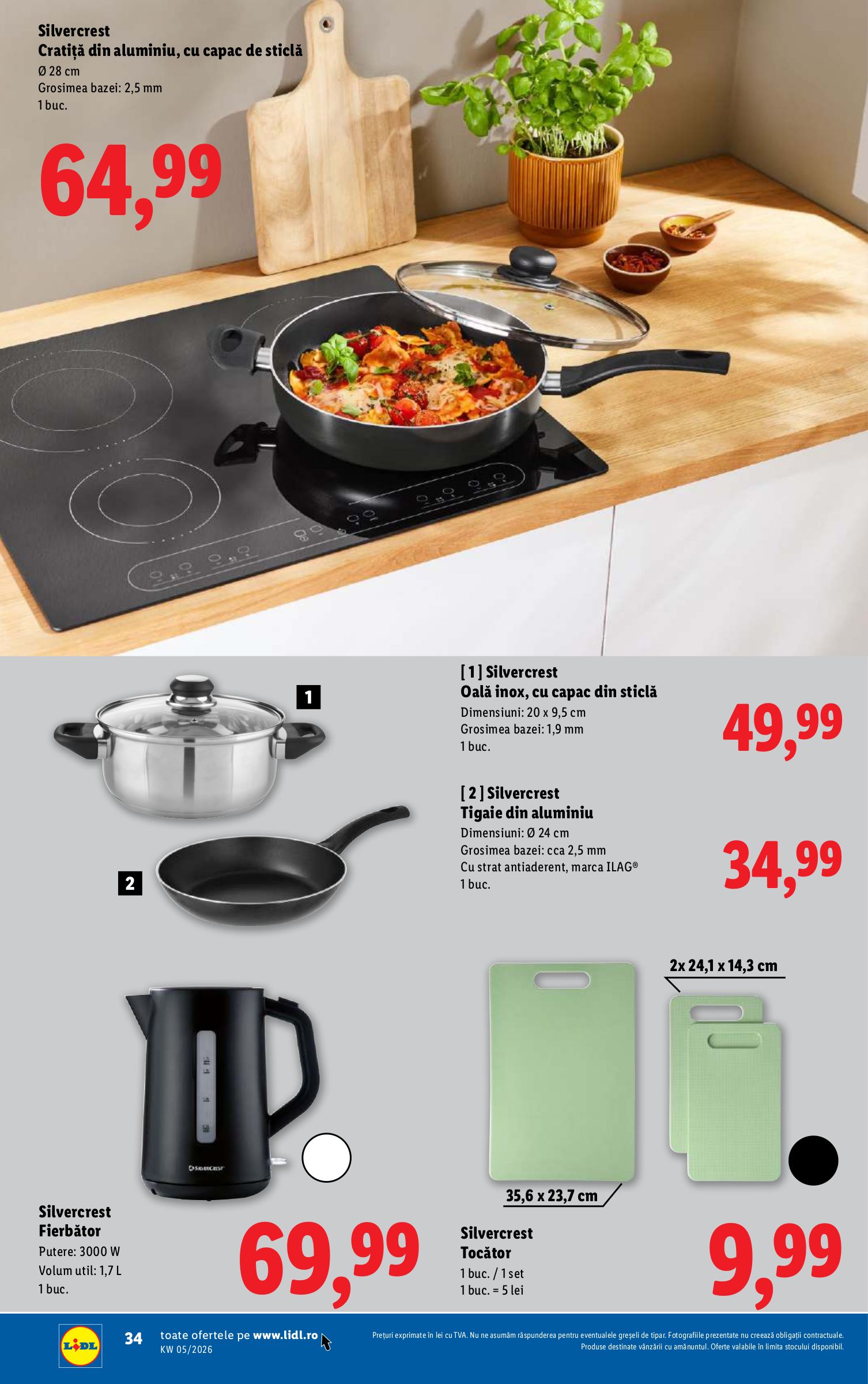 lidl - Catalog Lidl online – oferte valabile din 26.01. - page: 34