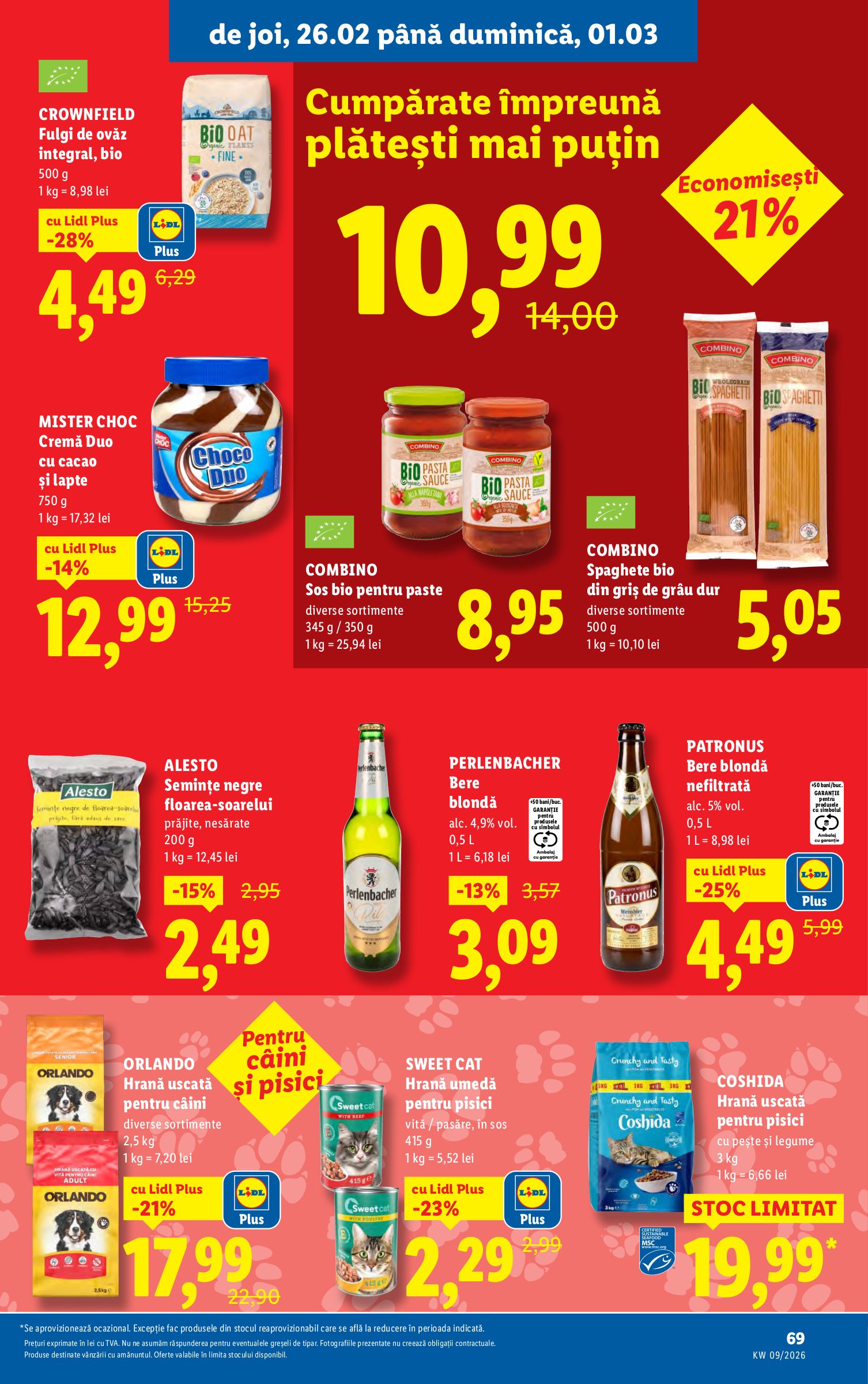 lidl - Catalog Lidl online – oferte valabile din 23.02.2026 - page: 69
